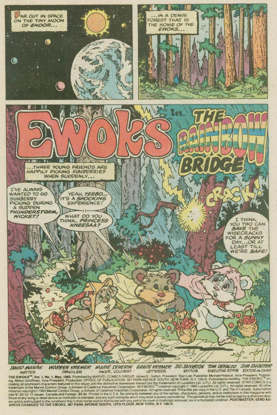 Read online Ewoks (1987) comic -  Issue #1 - 3