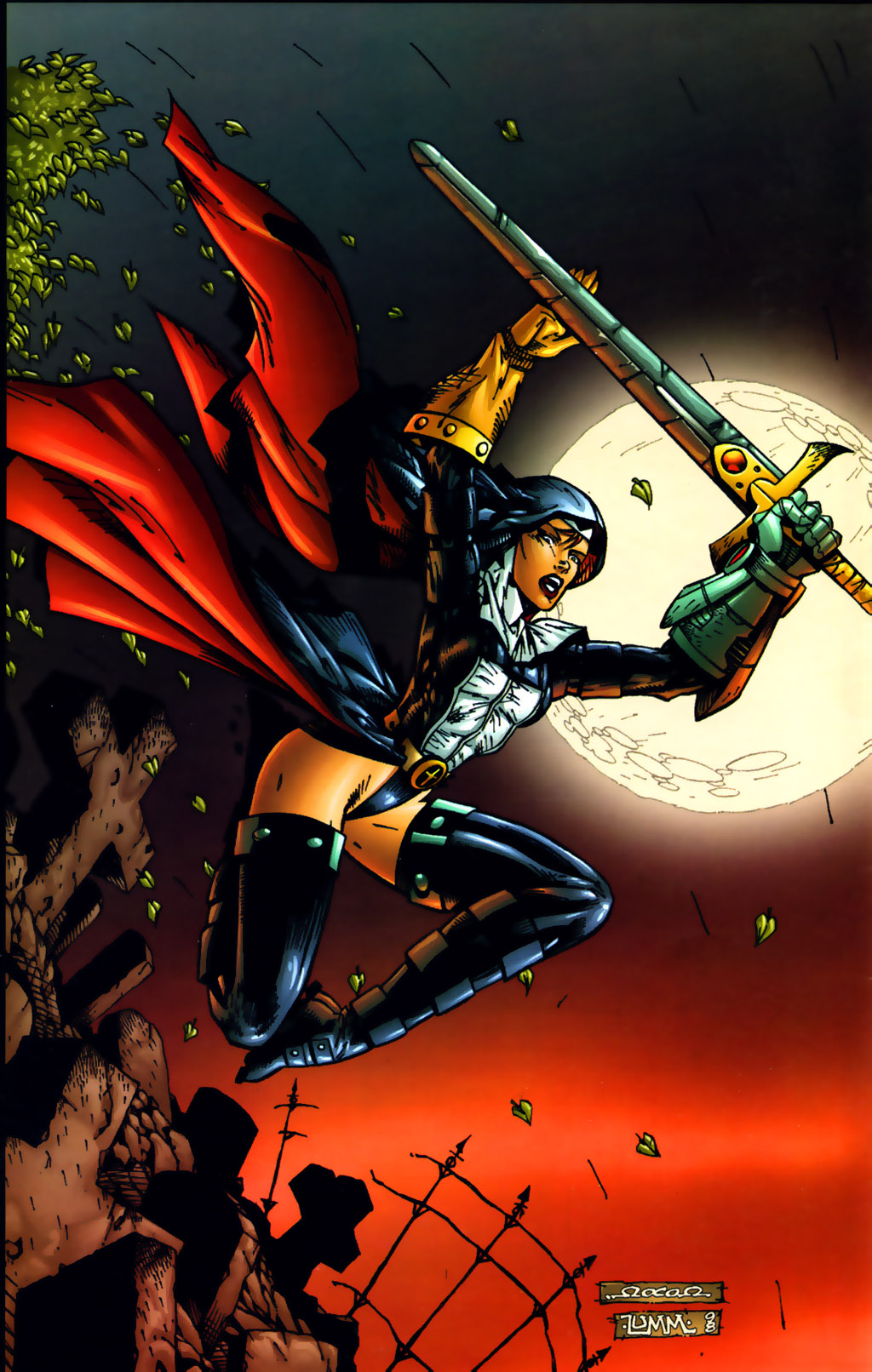 Read online Warrior Nun Areala: Resurrection comic -  Issue #2 - 24
