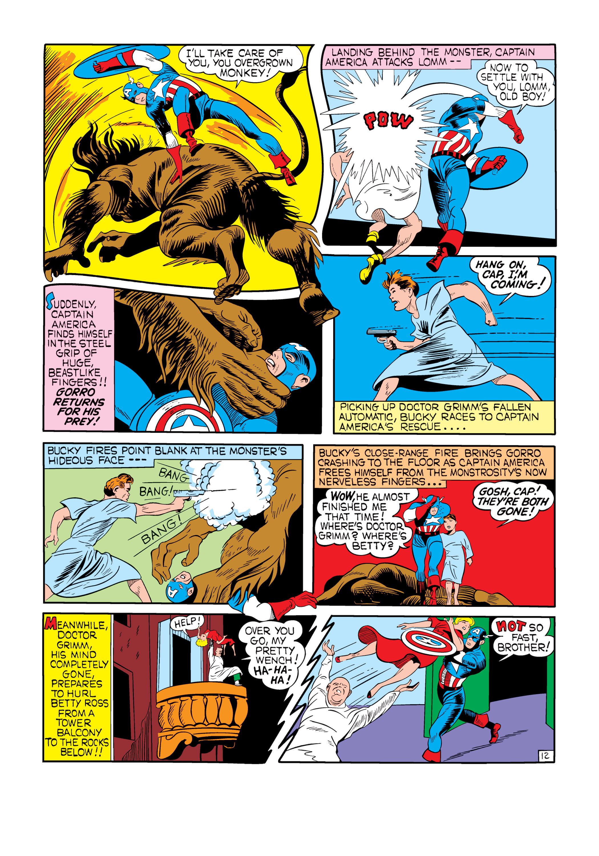 Read online Marvel Masterworks: Golden Age Captain America comic -  Issue # TPB 1 (Part 3) - 56