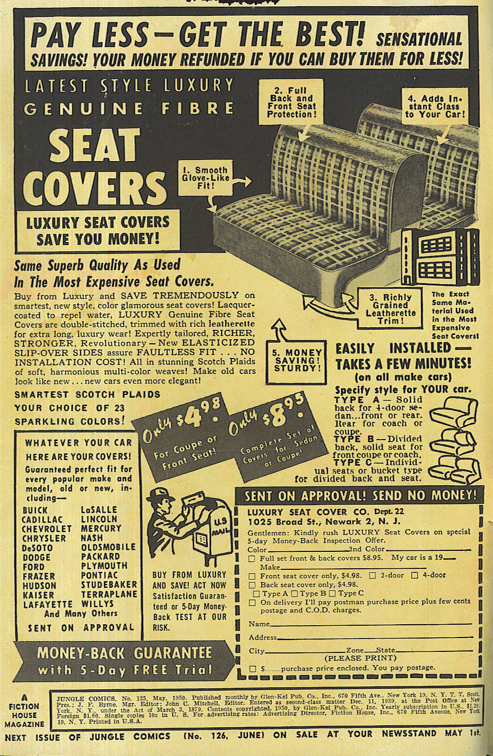 Read online Jungle Comics comic -  Issue #125 - 2