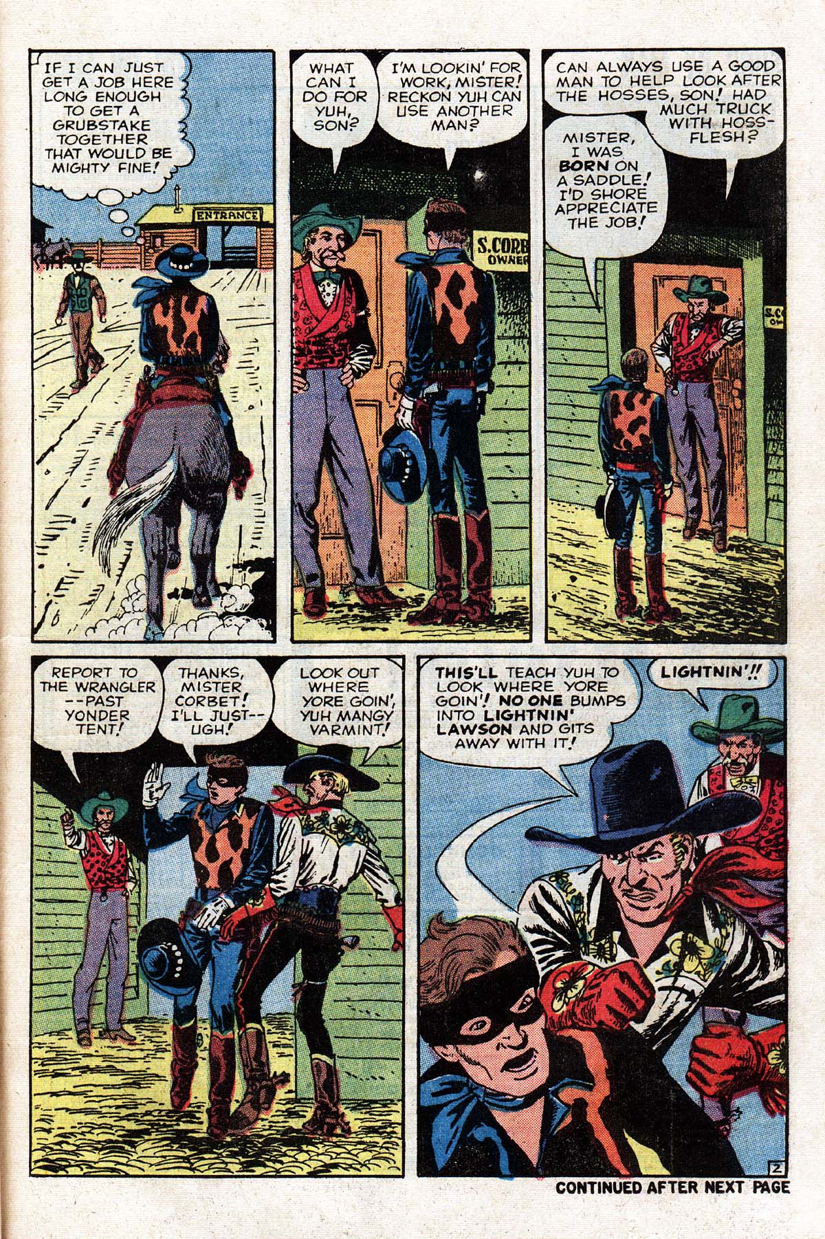 Read online The Mighty Marvel Western comic -  Issue #17 - 19