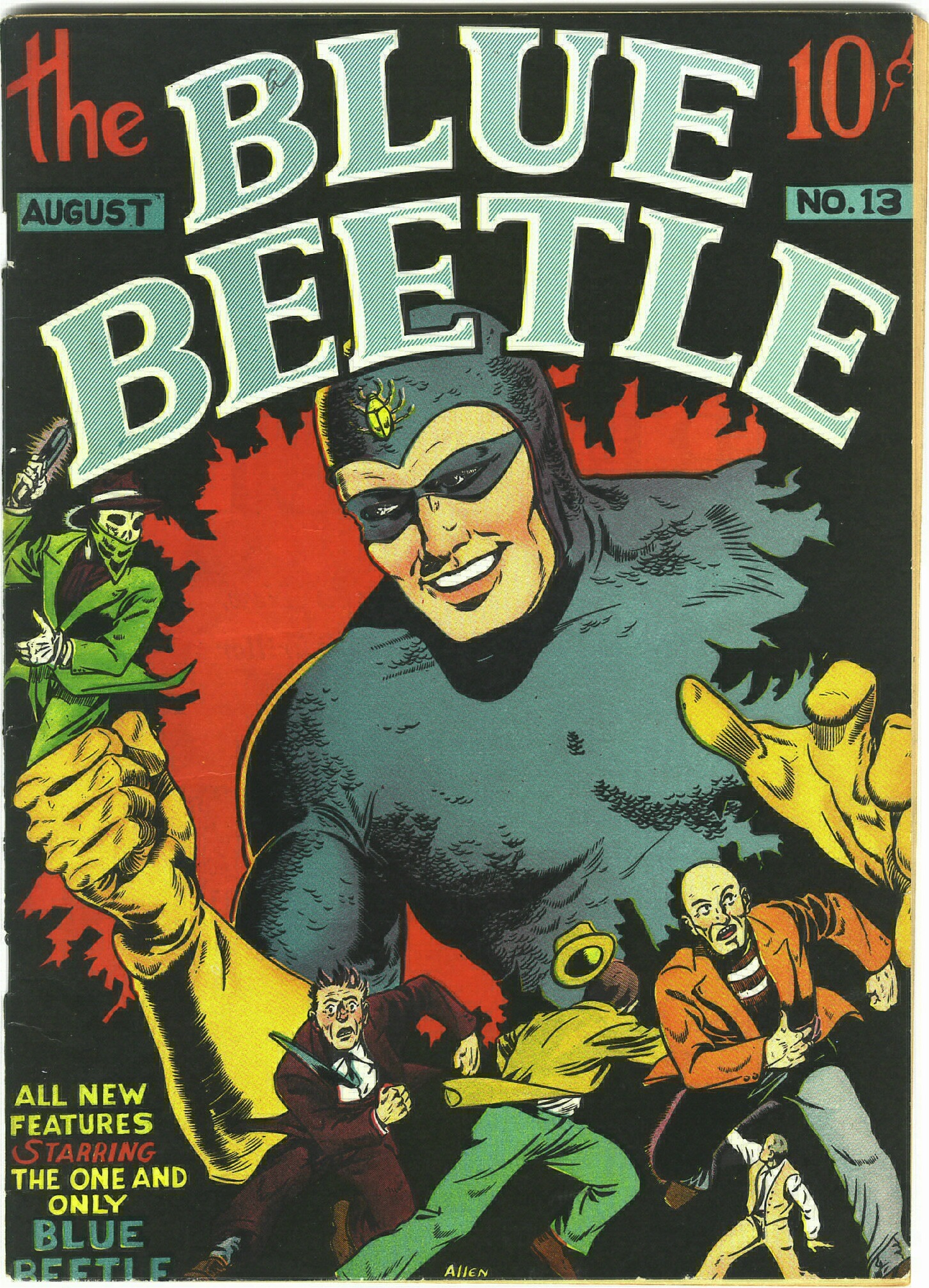 Read online The Blue Beetle comic -  Issue #13 - 1