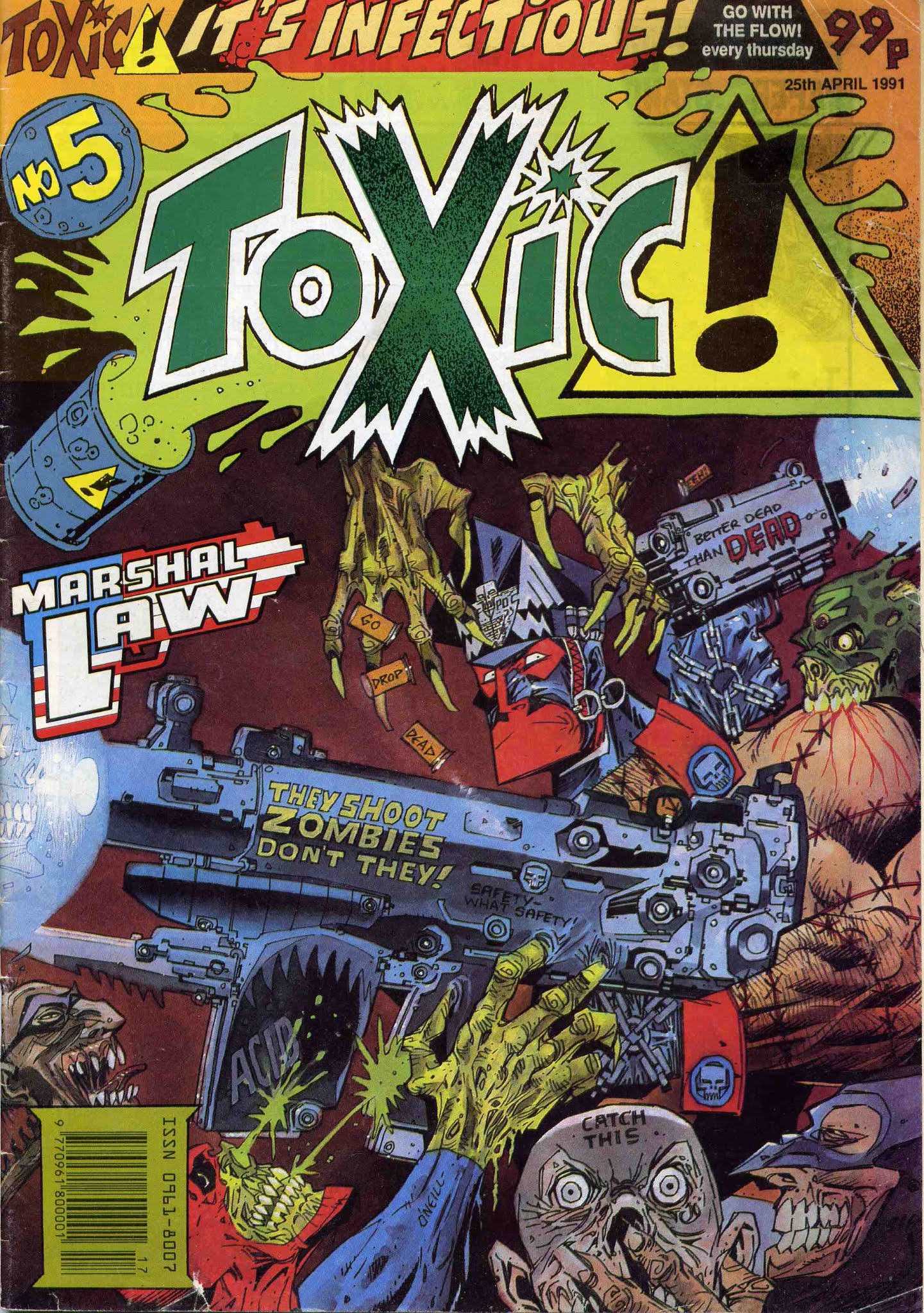 Read online Toxic! comic -  Issue #5 - 1