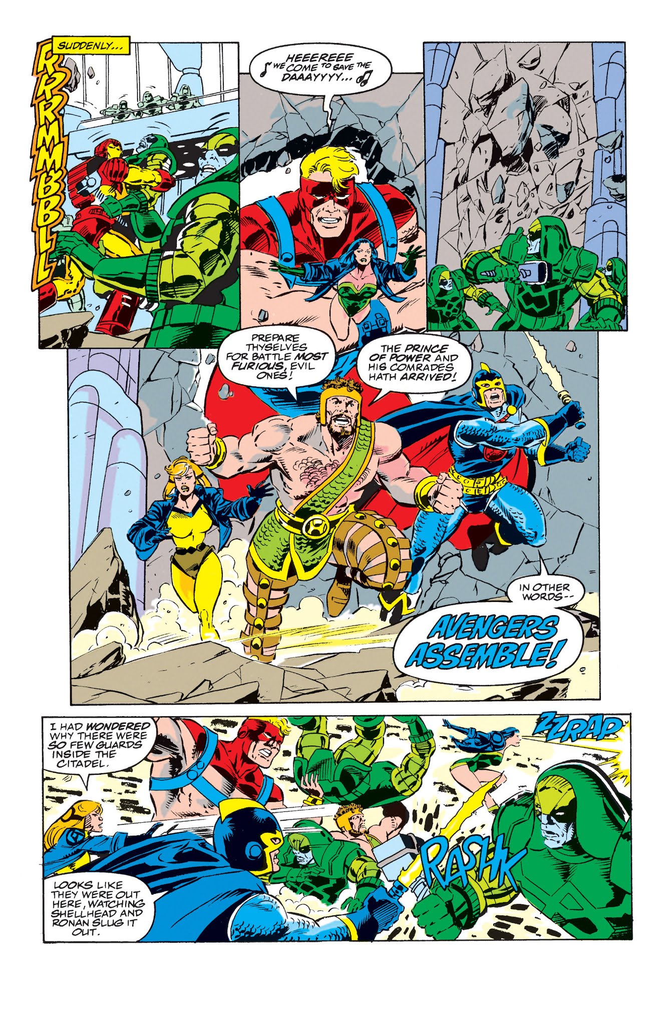 Read online Avengers: Galactic Storm comic -  Issue # TPB 1 (Part 3) - 93