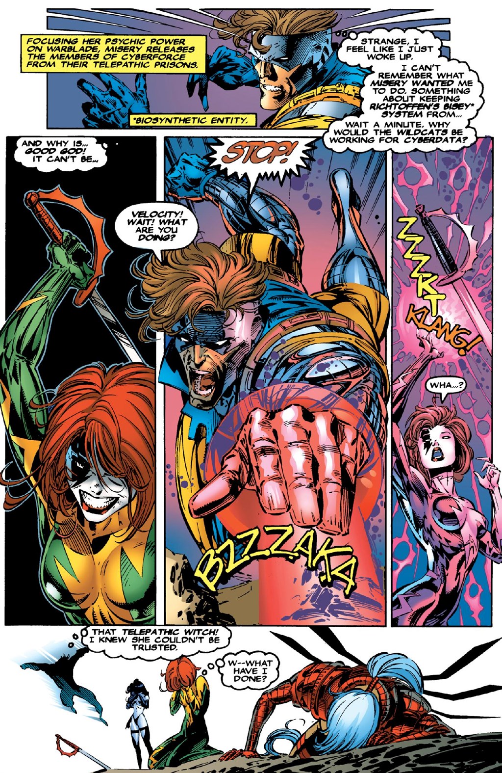 Read online Cyberforce (1992) comic -  Issue # _The Complete Cyberforce (Part 3) - 83