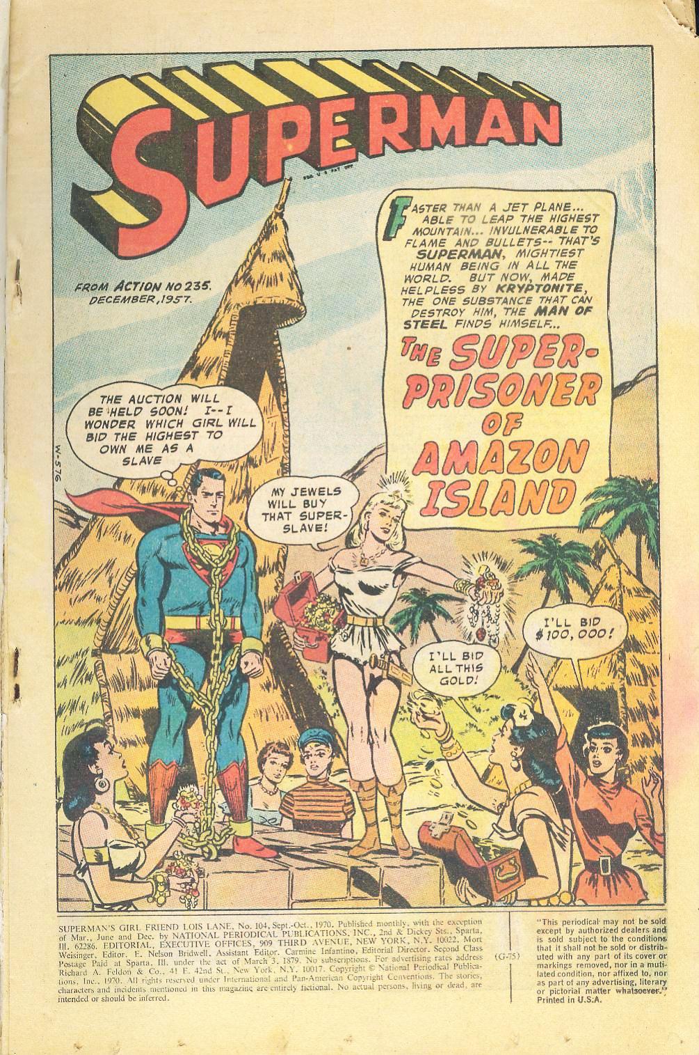 Read online Superman's Girl Friend, Lois Lane comic -  Issue #104 - 3