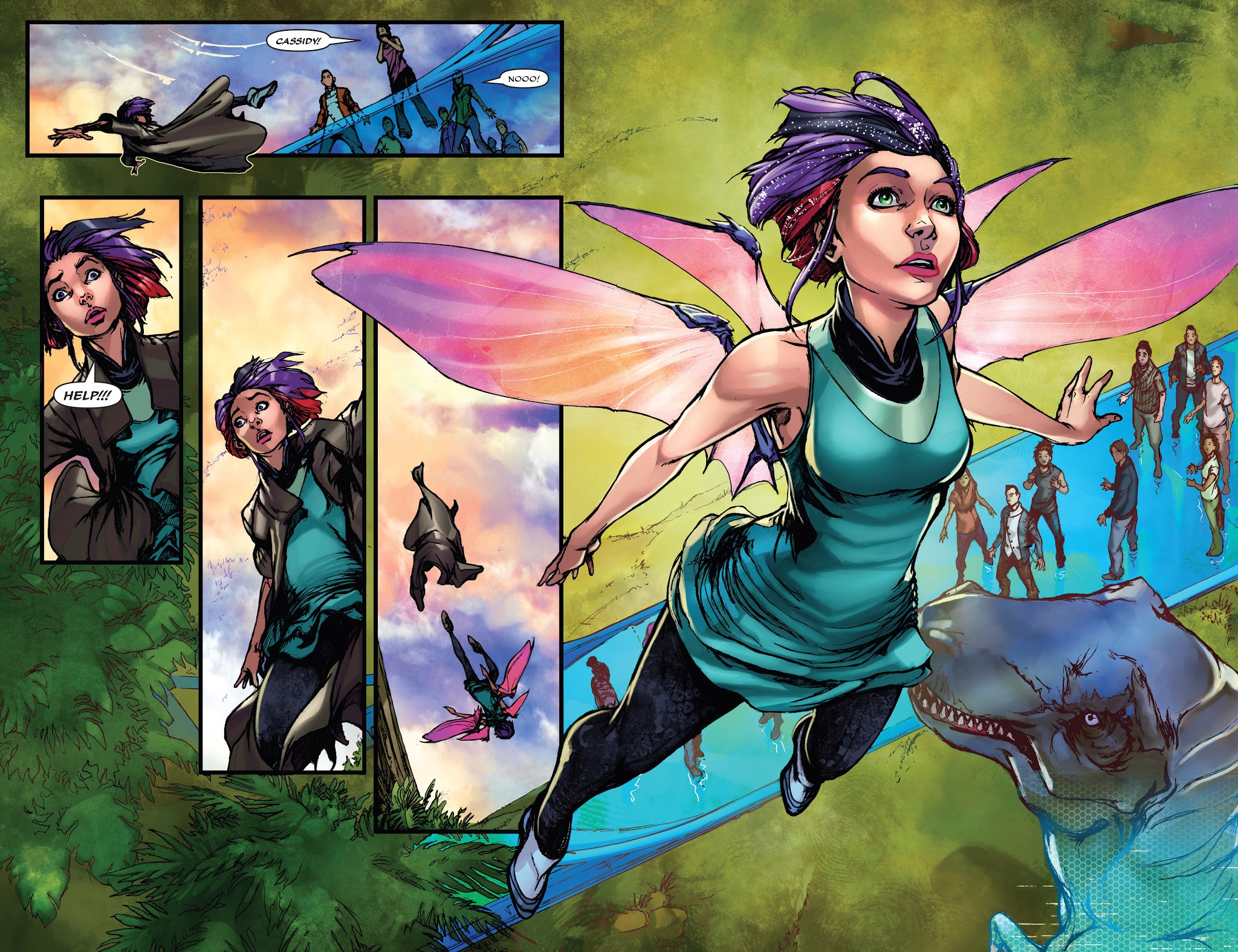 Read online Michael Turner's Eternal Soulfire comic -  Issue #1 - 16