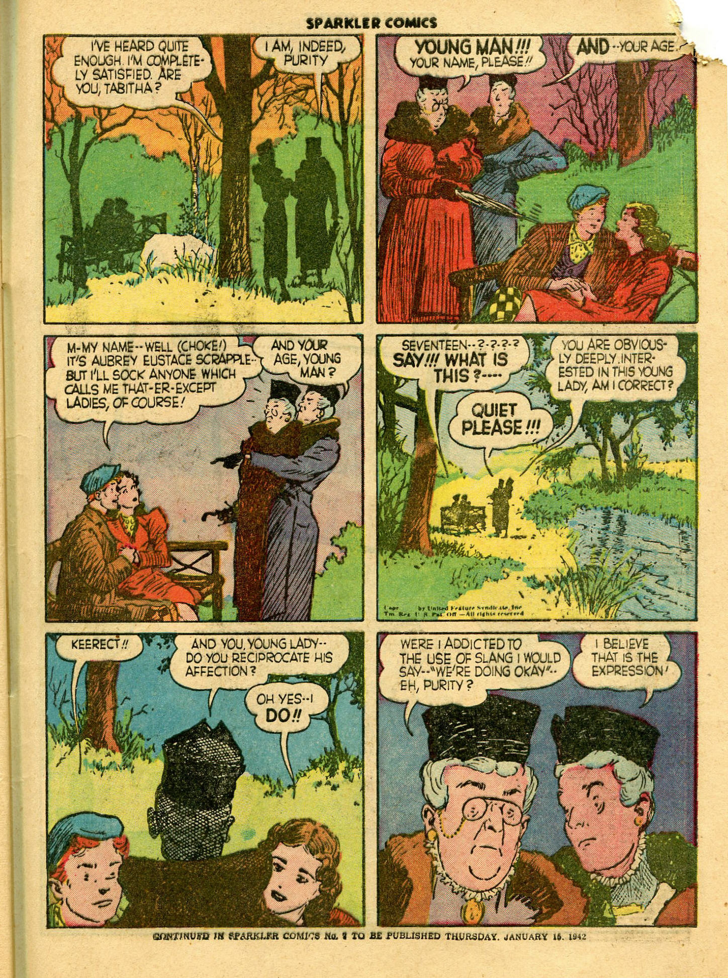 Read online Sparkler Comics comic -  Issue #6 - 66