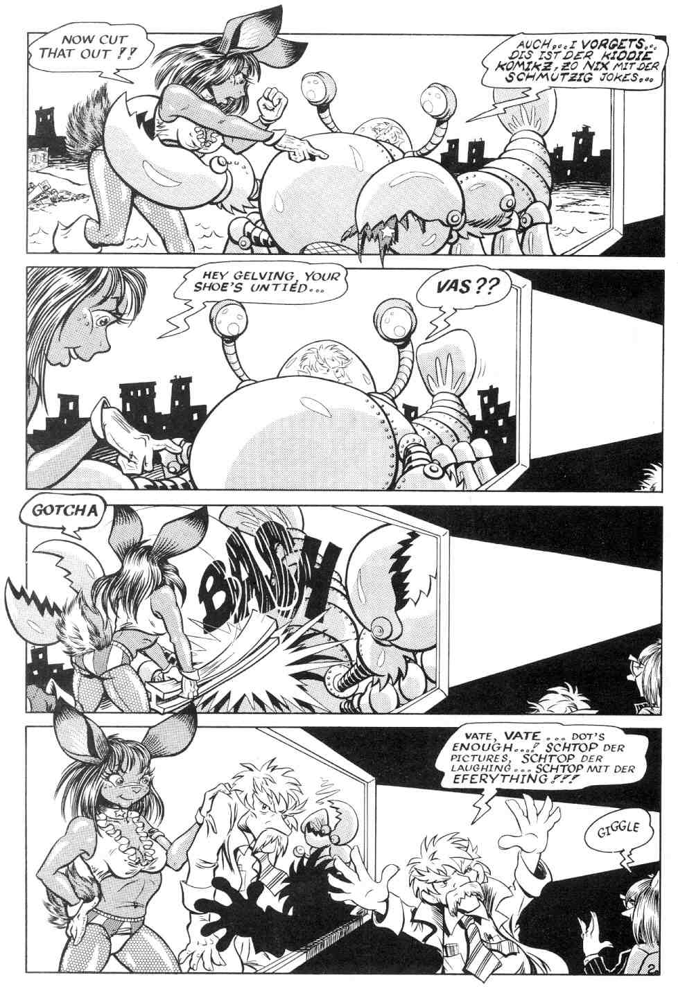 Read online Army  Surplus Komikz Featuring: Cutey Bunny comic -  Issue #4 - 4