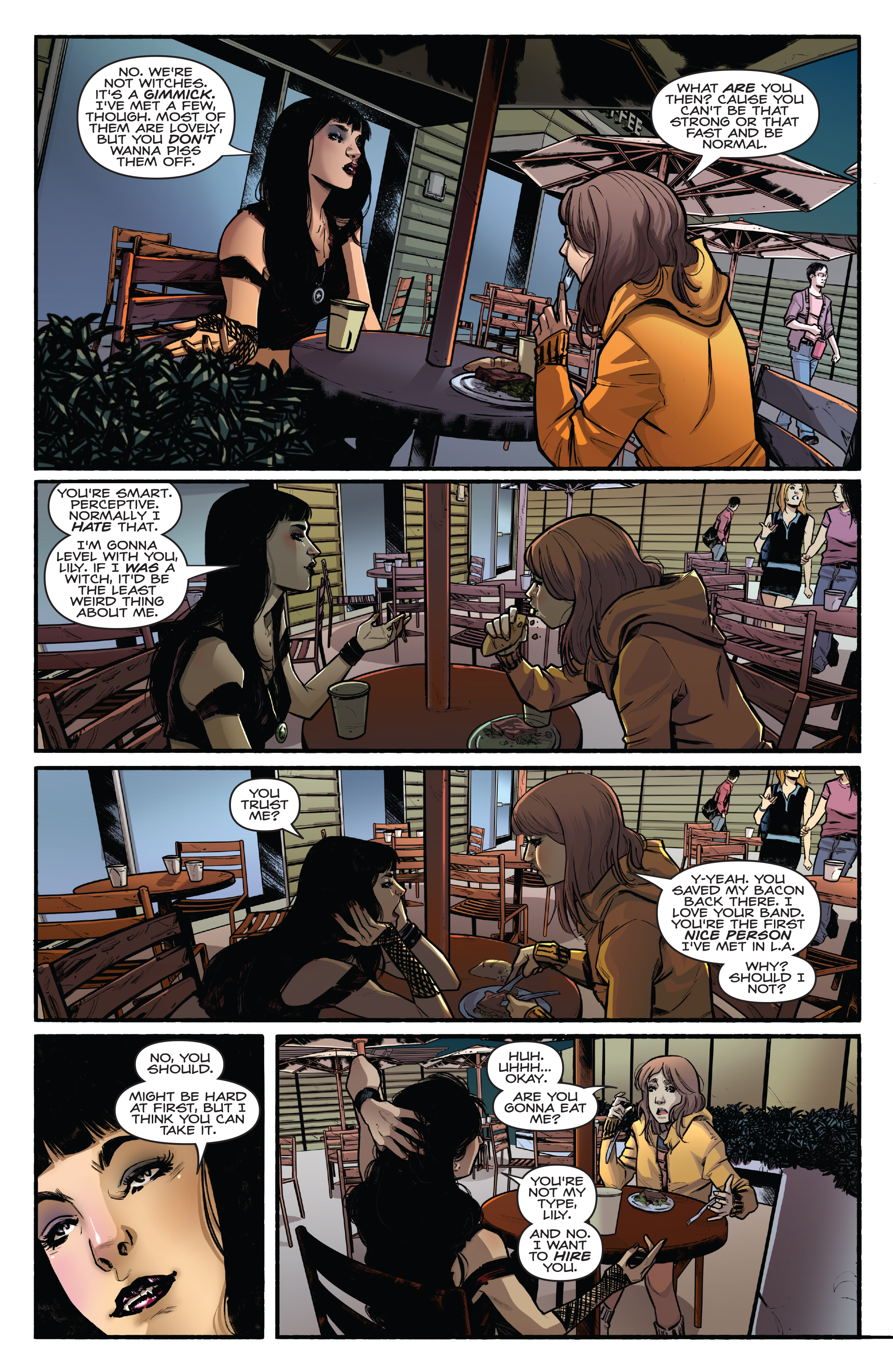 Read online Kiss/Vampirella comic -  Issue #1 - 20