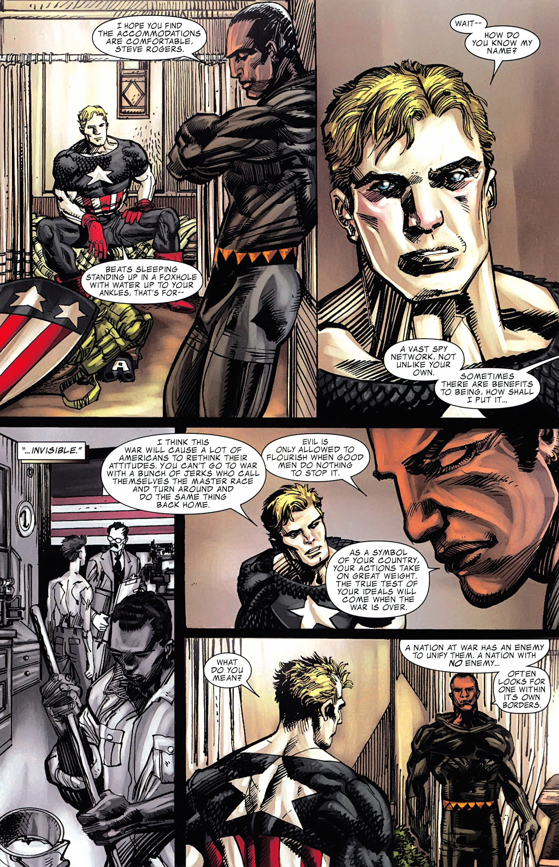 Read online Black Panther/Captain America: Flags Of Our Fathers comic -  Issue #2 - 7