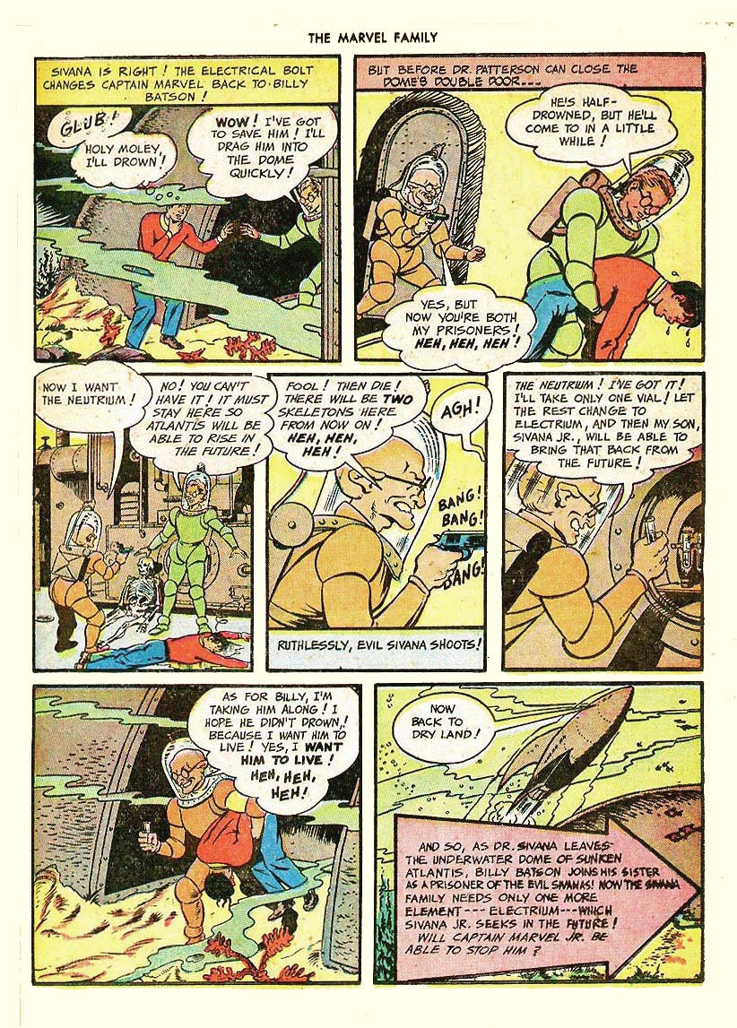 Read online The Marvel Family comic -  Issue #10 - 33