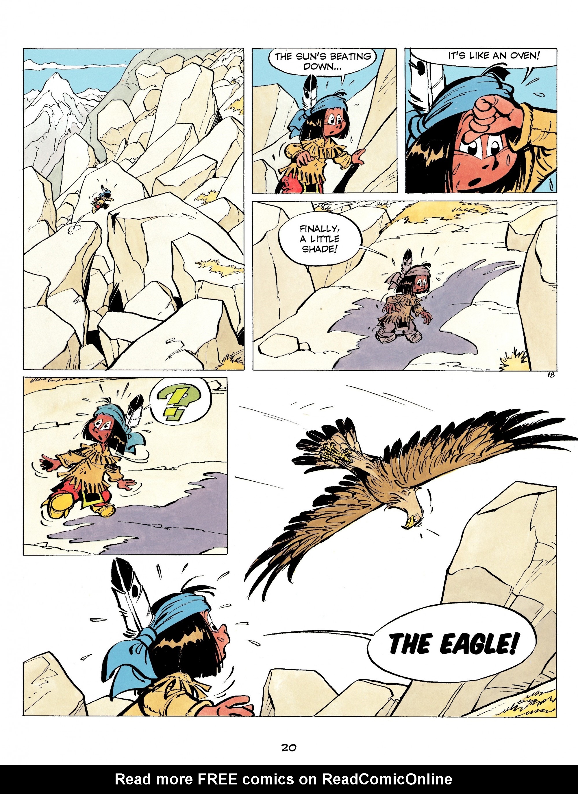 Read online Yakari comic -  Issue #8 - 20
