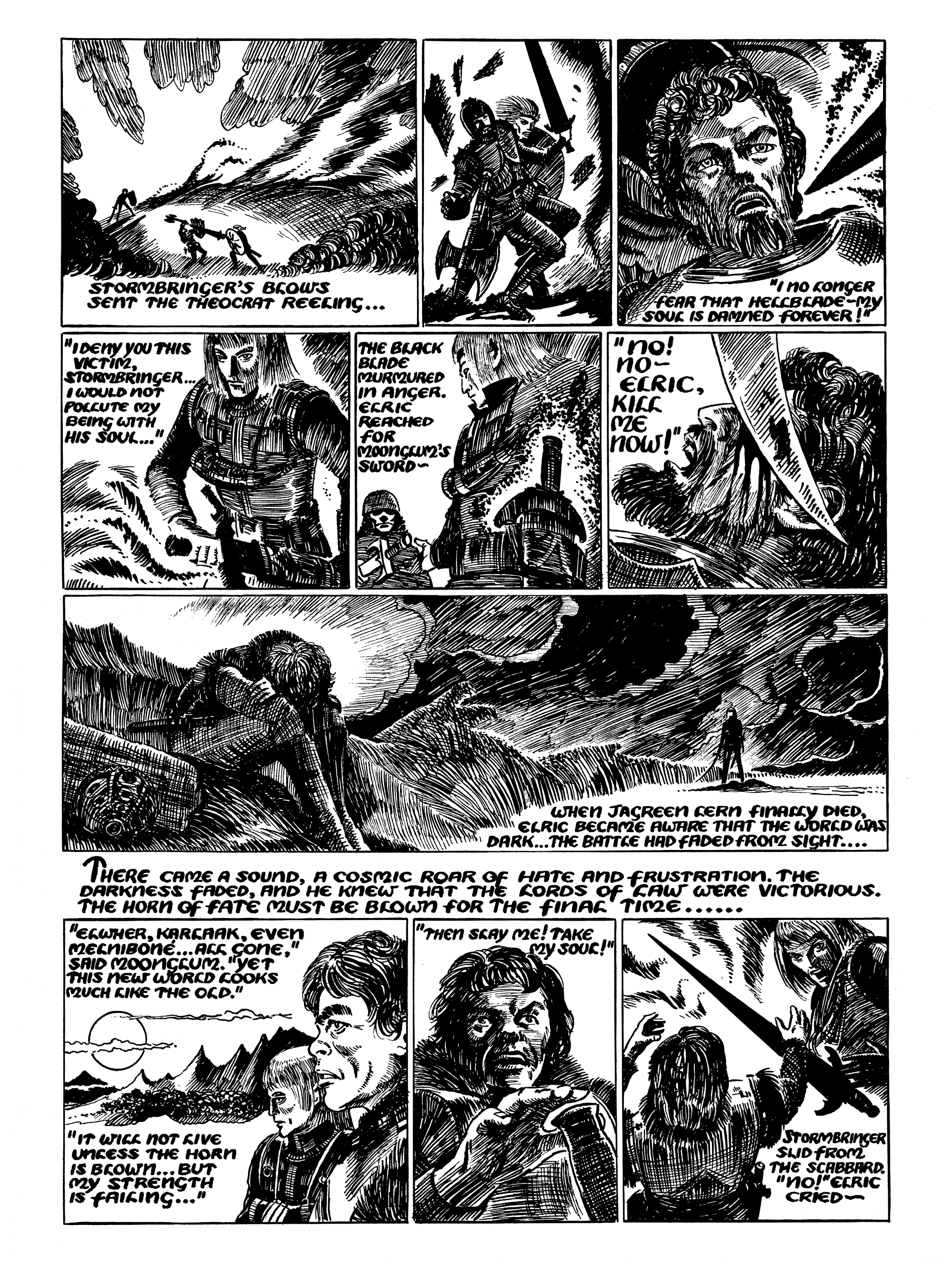 Read online The Michael Moorcock Library comic -  Issue # TPB 13 - 32