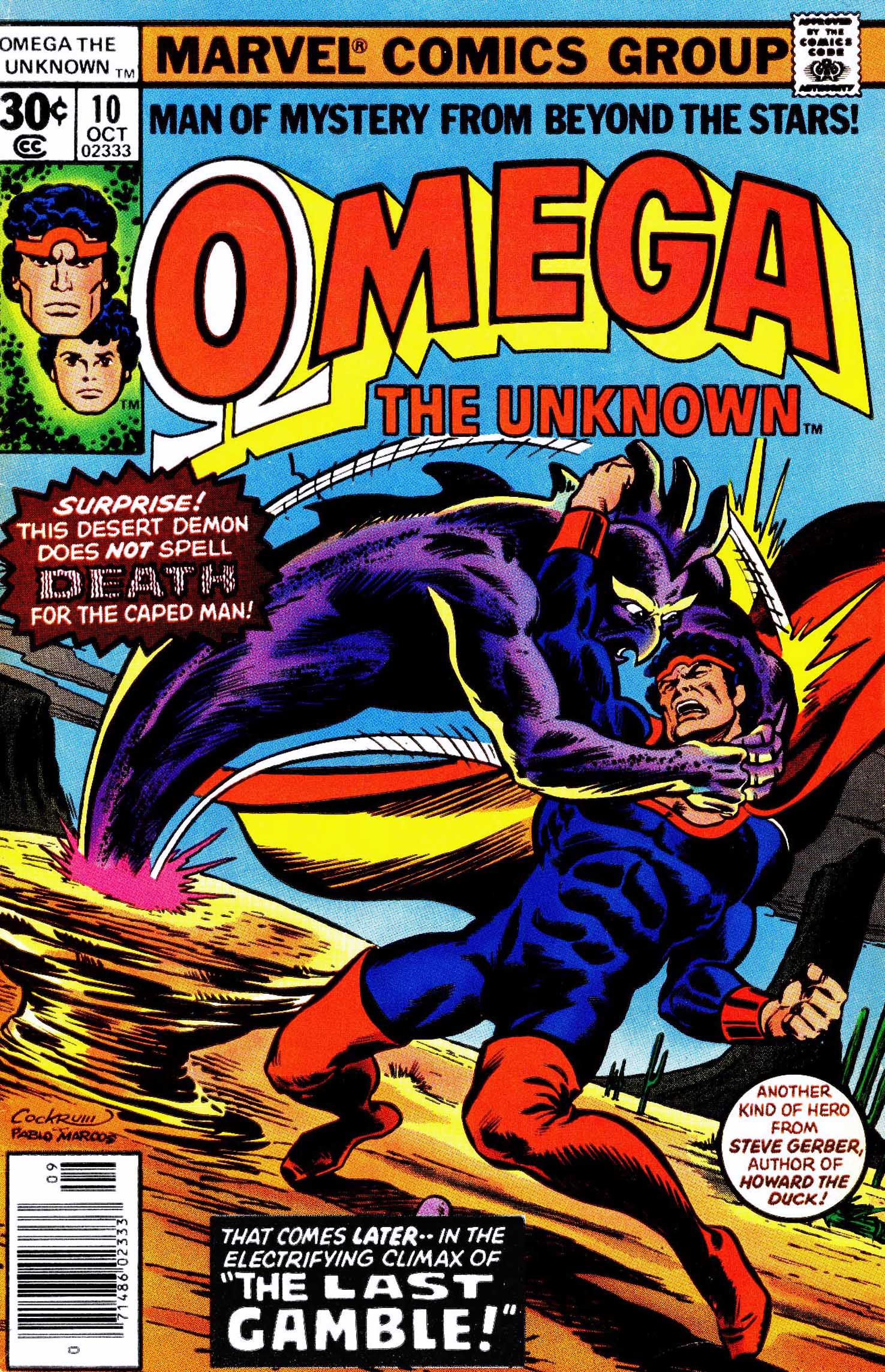 Read online Omega the Unknown comic -  Issue #10 - 1