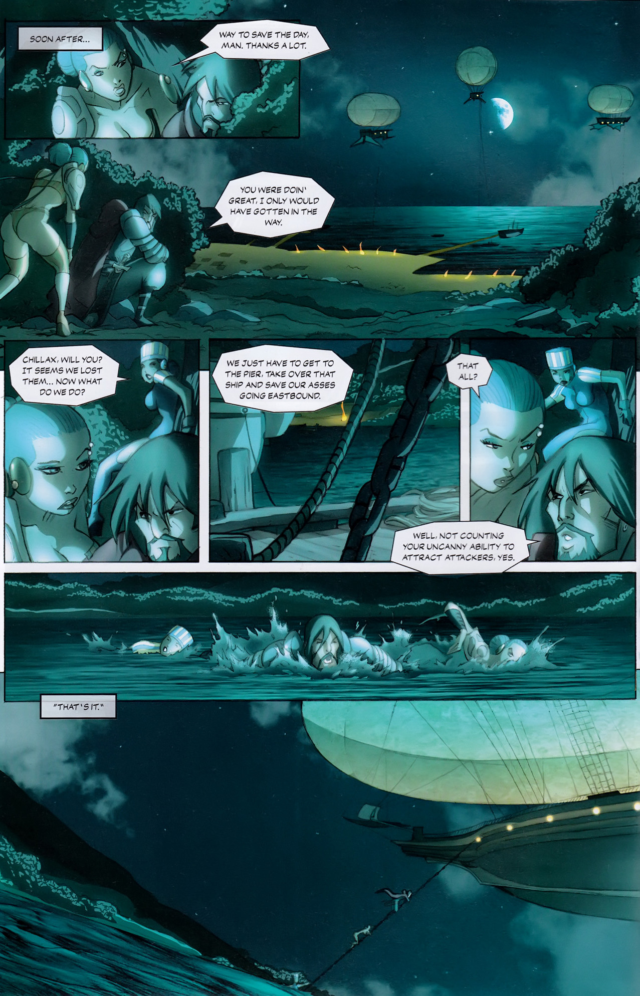 Read online Mediterranea comic -  Issue #4 - 8
