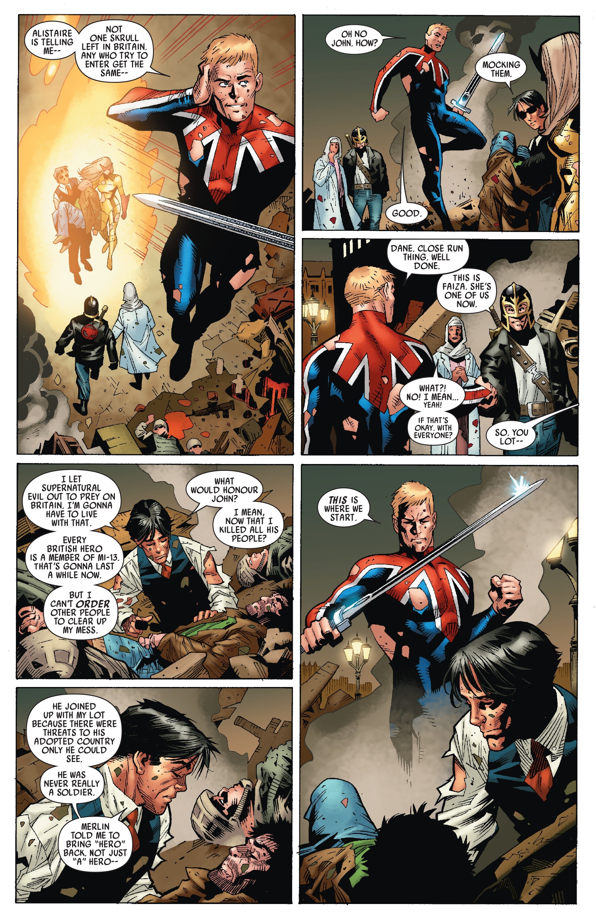Read online Captain Britain and MI13 comic -  Issue #4 - 22
