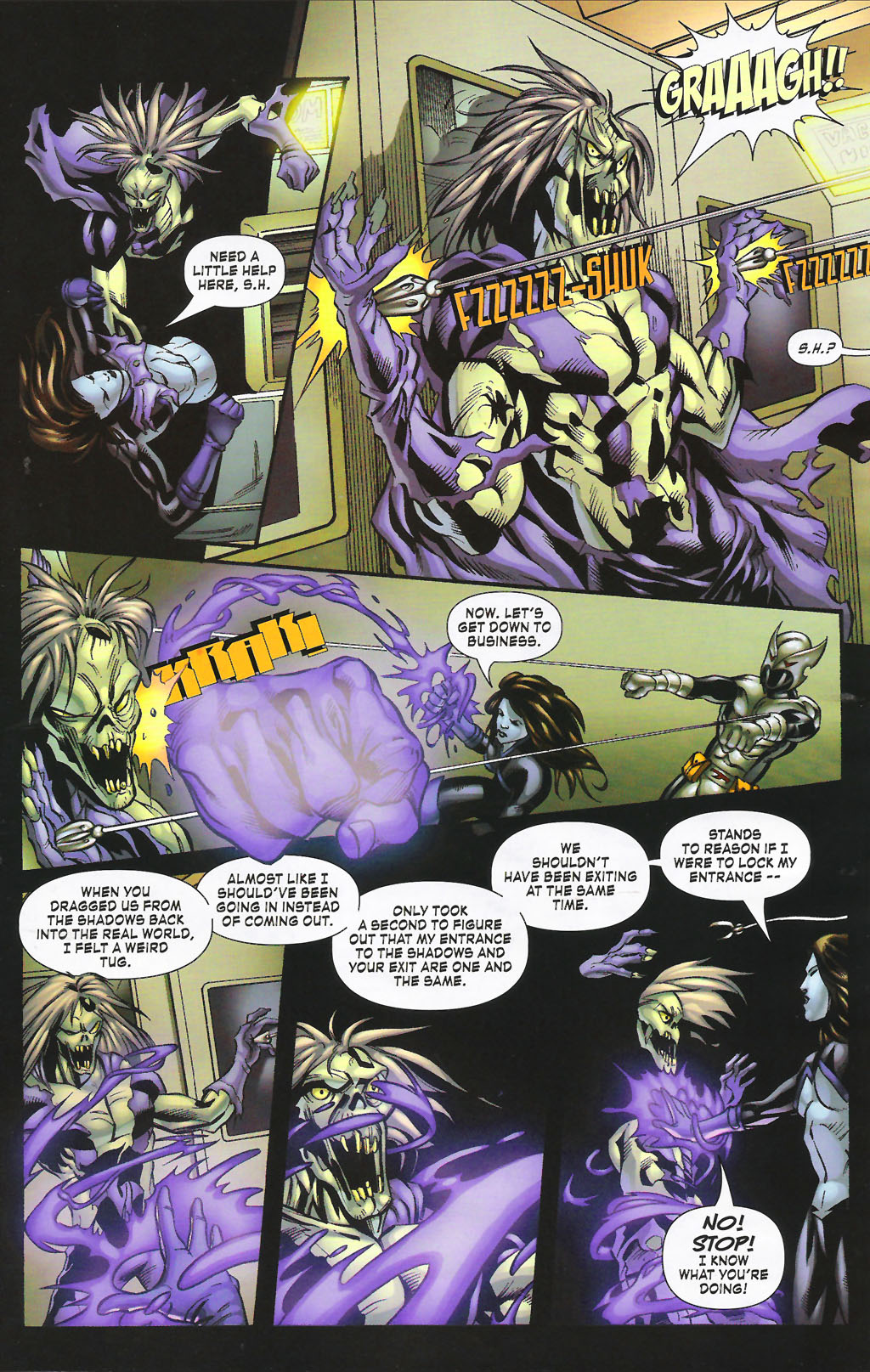 Read online ShadowHawk (2005) comic -  Issue #6 - 21