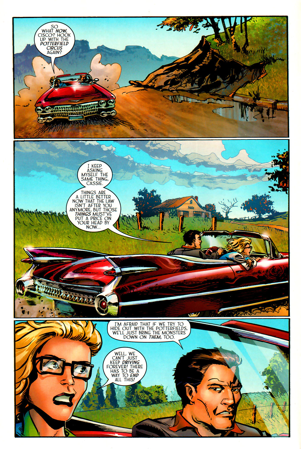 Read online Route 666 comic -  Issue #15 - 15