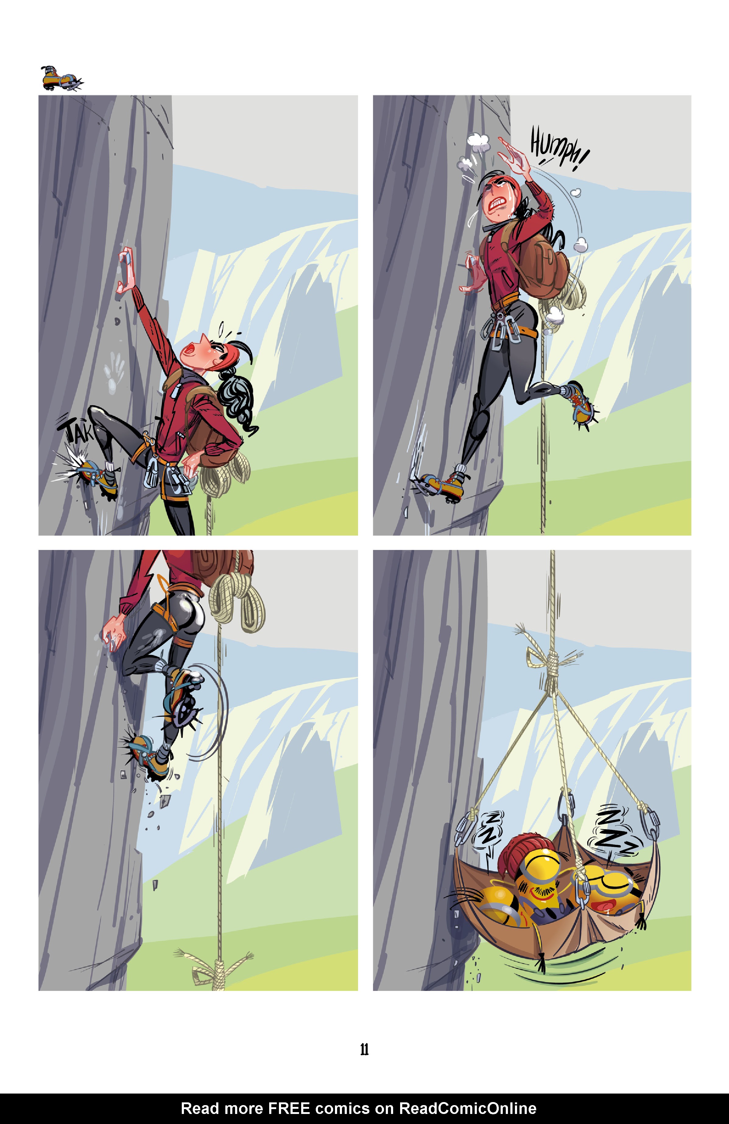 Read online Minions: Super Banana Games! comic -  Issue # Full - 13