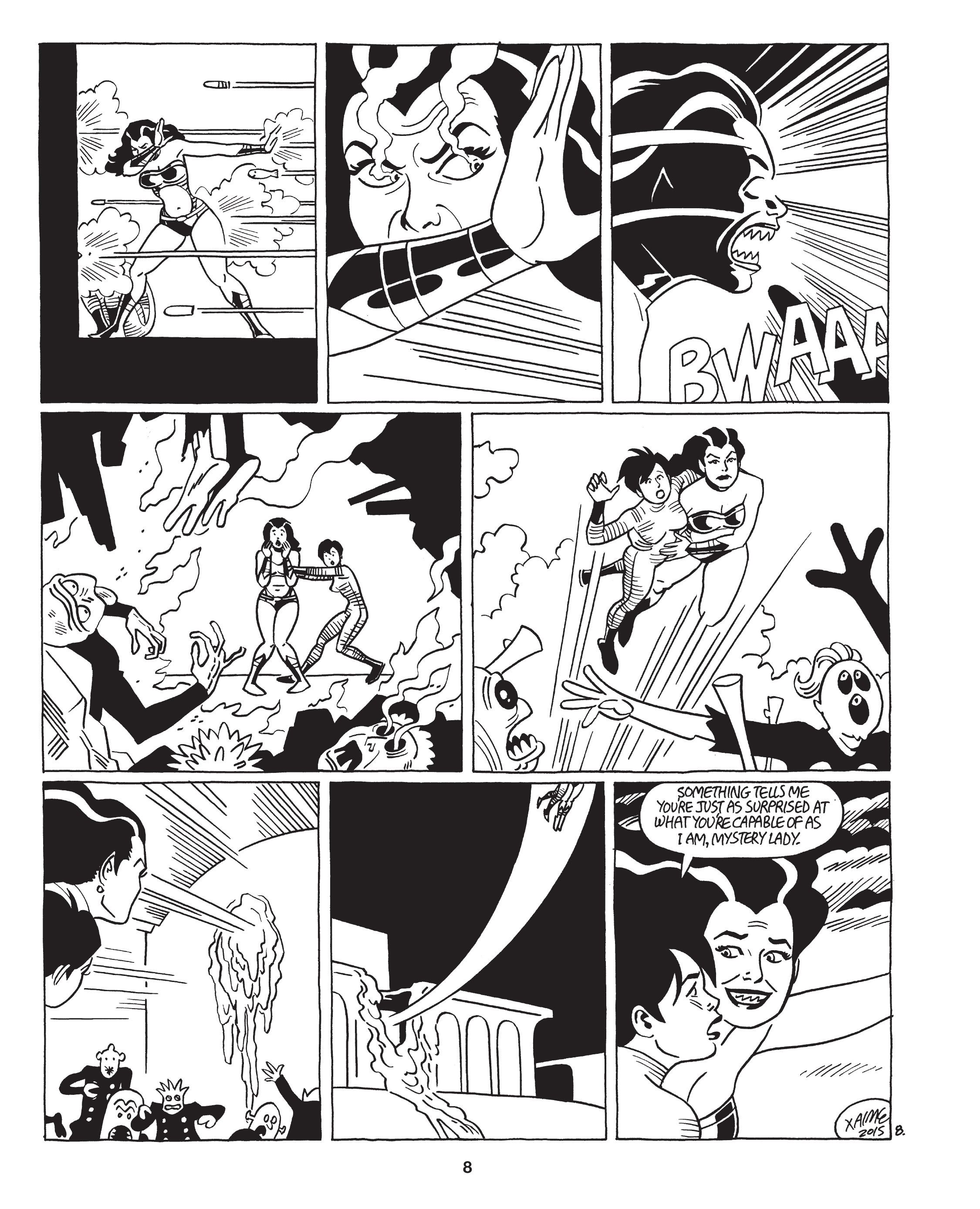 Read online Love and Rockets: New Stories comic -  Issue #8 - 11