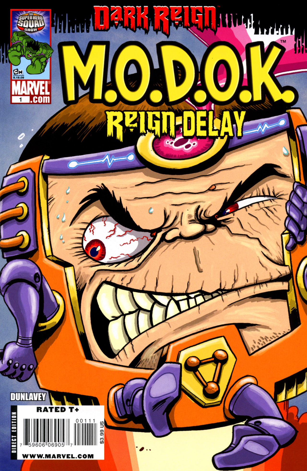 Read online Dark Reign: M.O.D.O.K. comic -  Issue #1 - 1