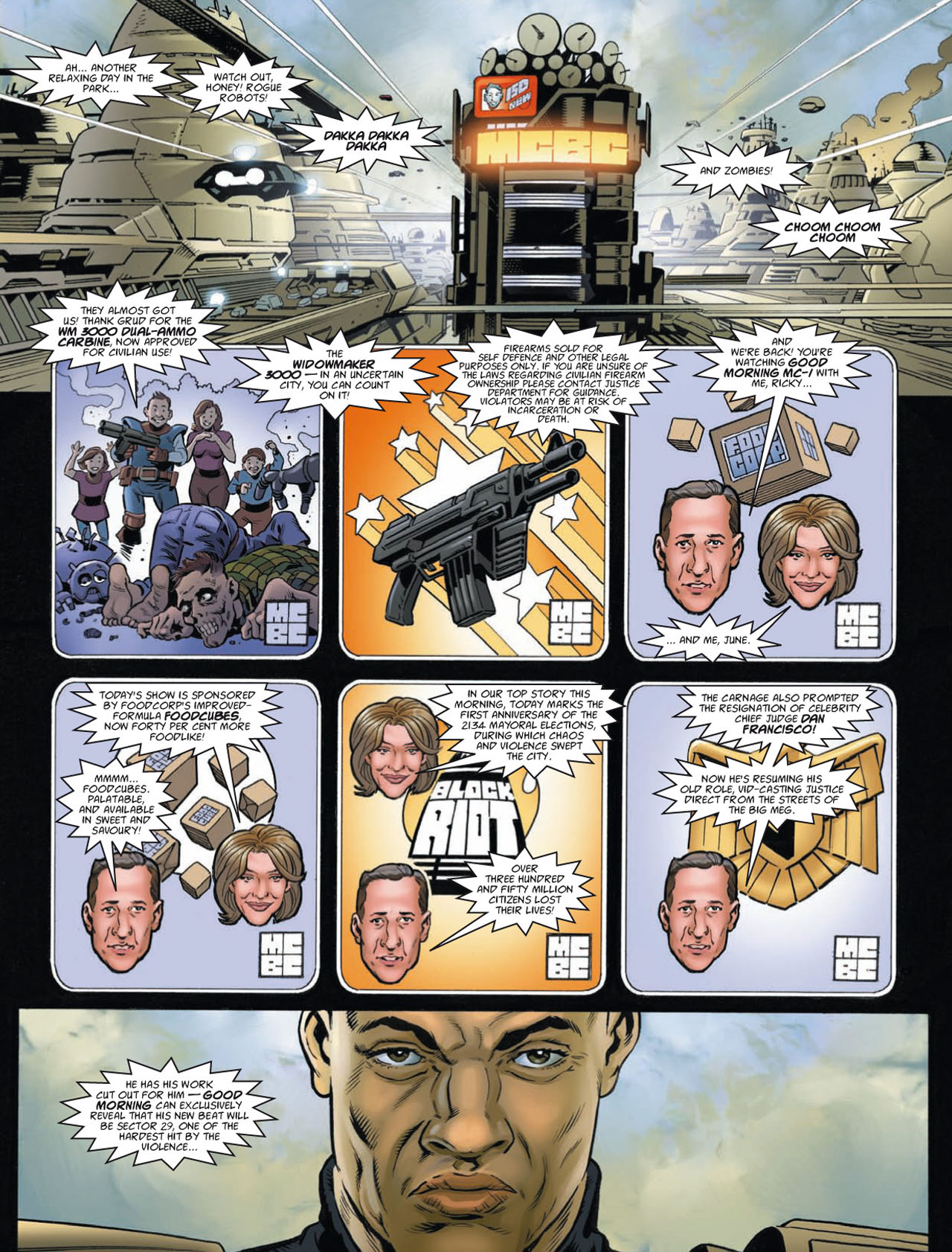 Read online Judge Dredd Megazine (Vol. 5) comic -  Issue #335 - 21