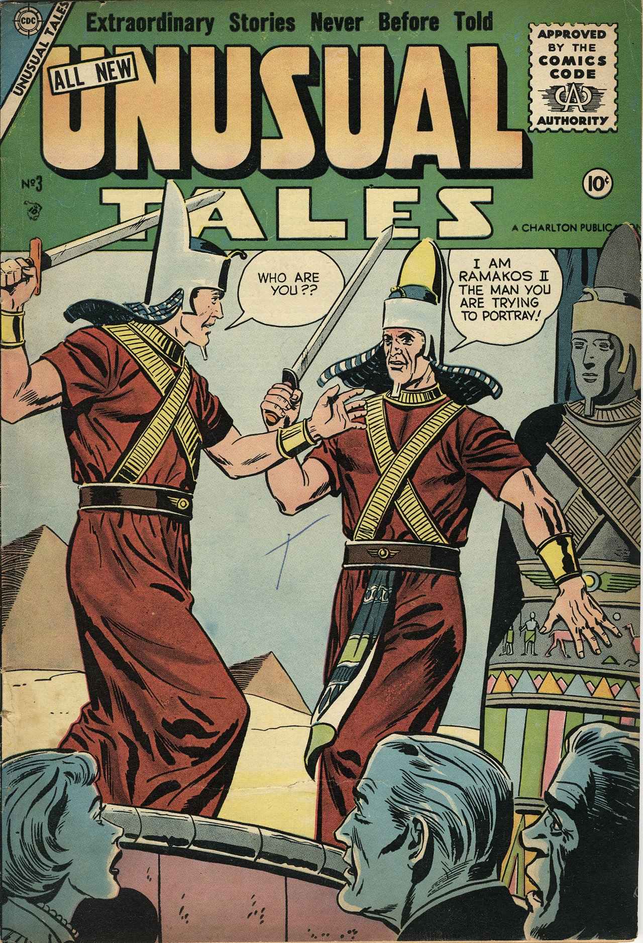 Read online Unusual Tales comic -  Issue #3 - 1