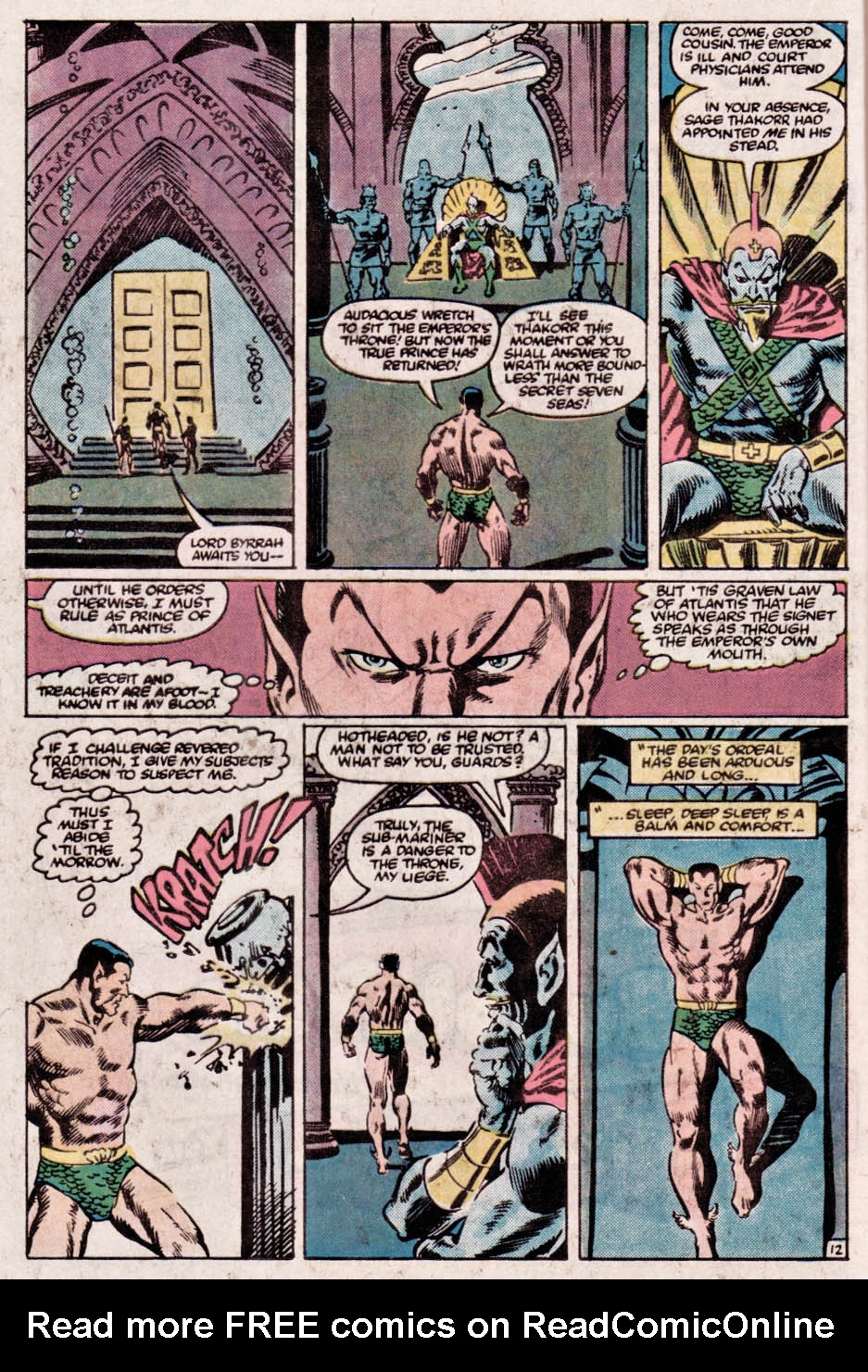 Read online What If? (1977) comic -  Issue #41 - The Sub-mariner had saved Atlantis from its destiny - 12