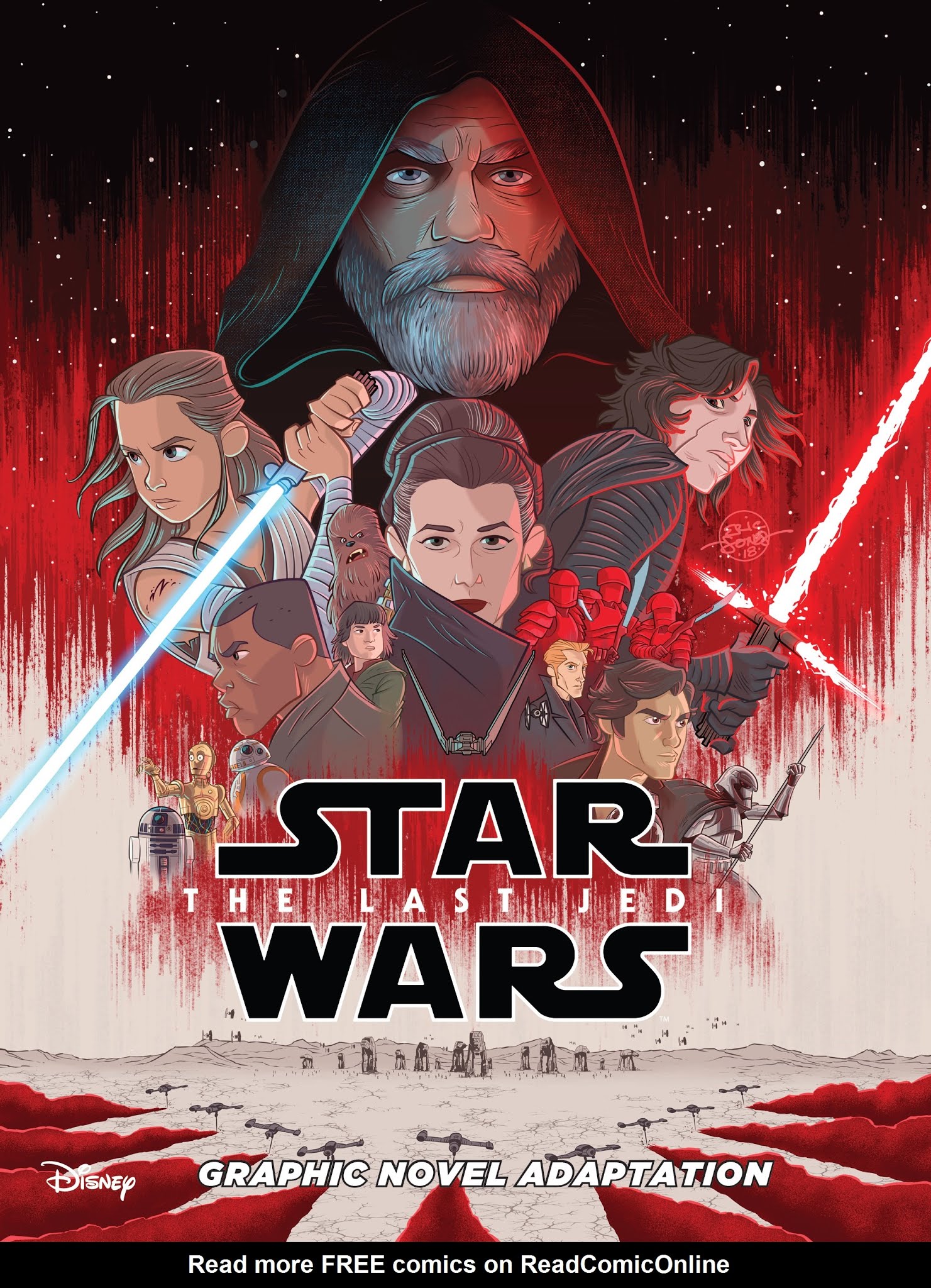 Read online Star Wars: The Last Jedi Graphic Novel Adaptation comic -  Issue # TPB - 1