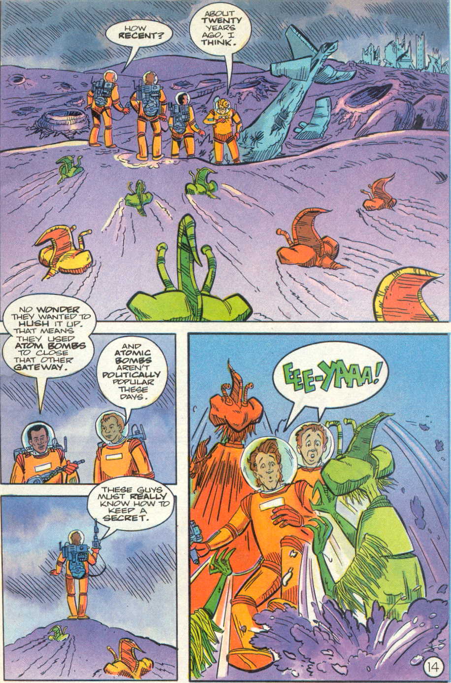 Read online Real Ghostbusters comic -  Issue #25 - 19
