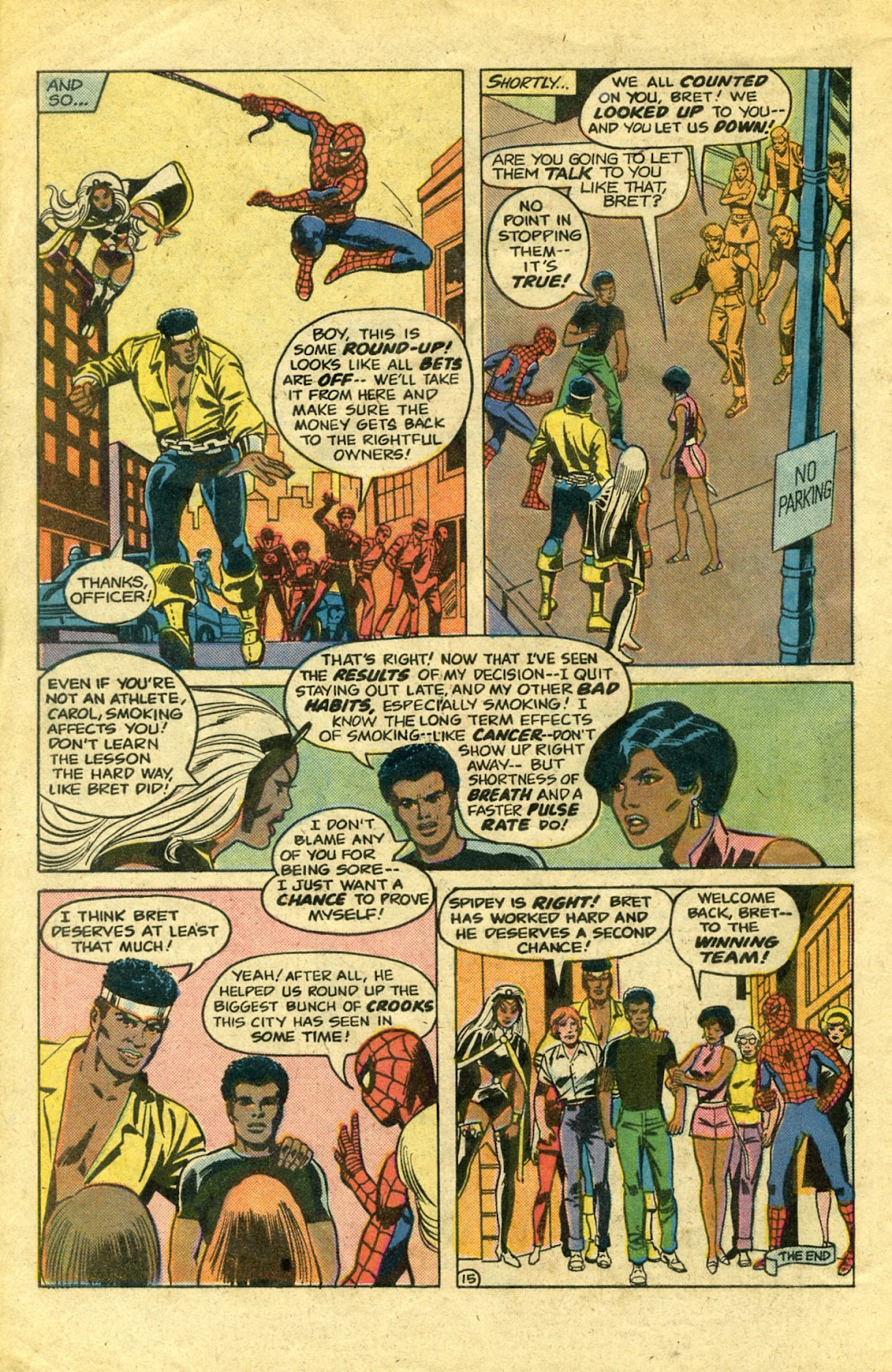 Spider-Man, Storm and Power Man issue Full - Page 18