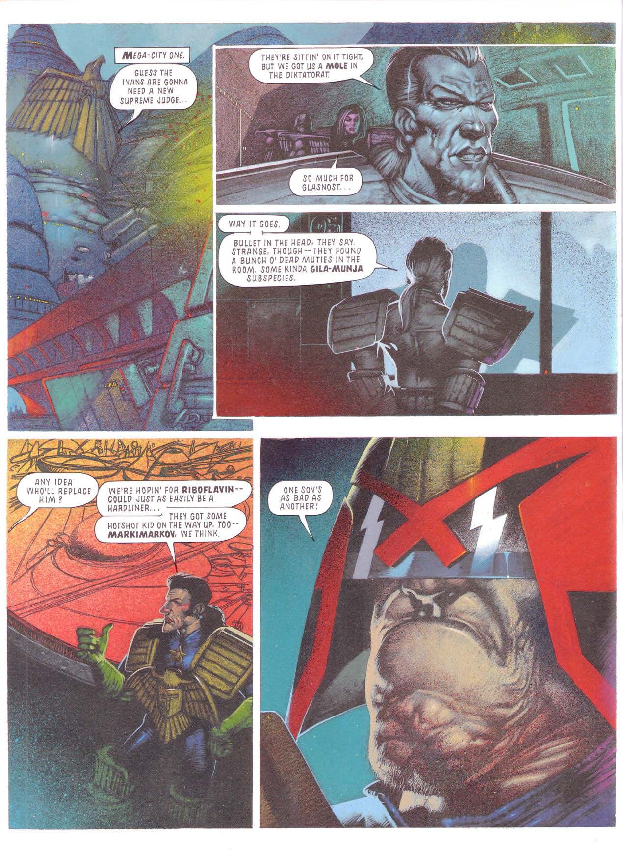 Read online Judge Dredd: Goodnight Kiss comic -  Issue # TPB - 34