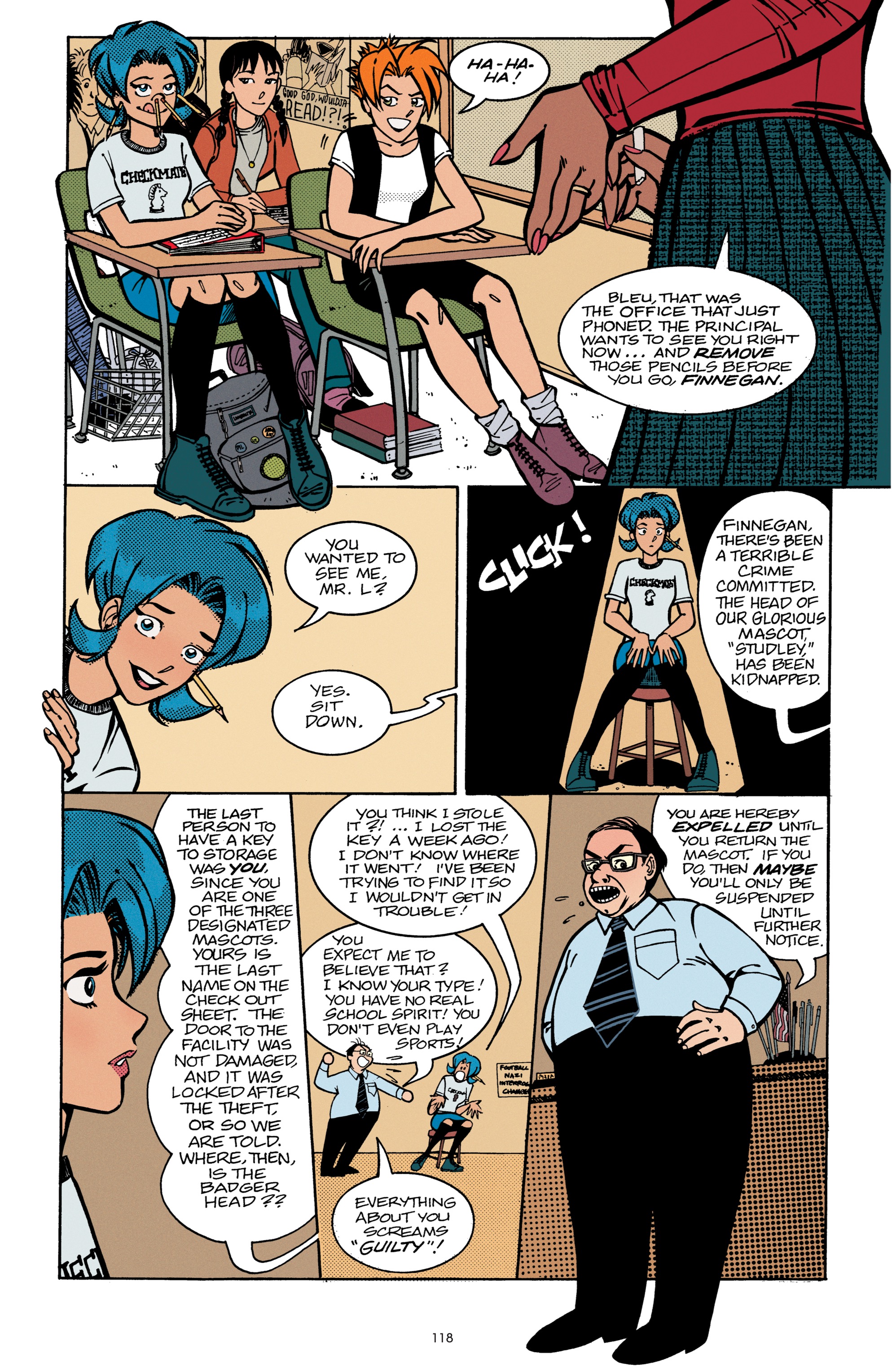 Read online Blue Monday comic -  Issue # TPB 1 - 118