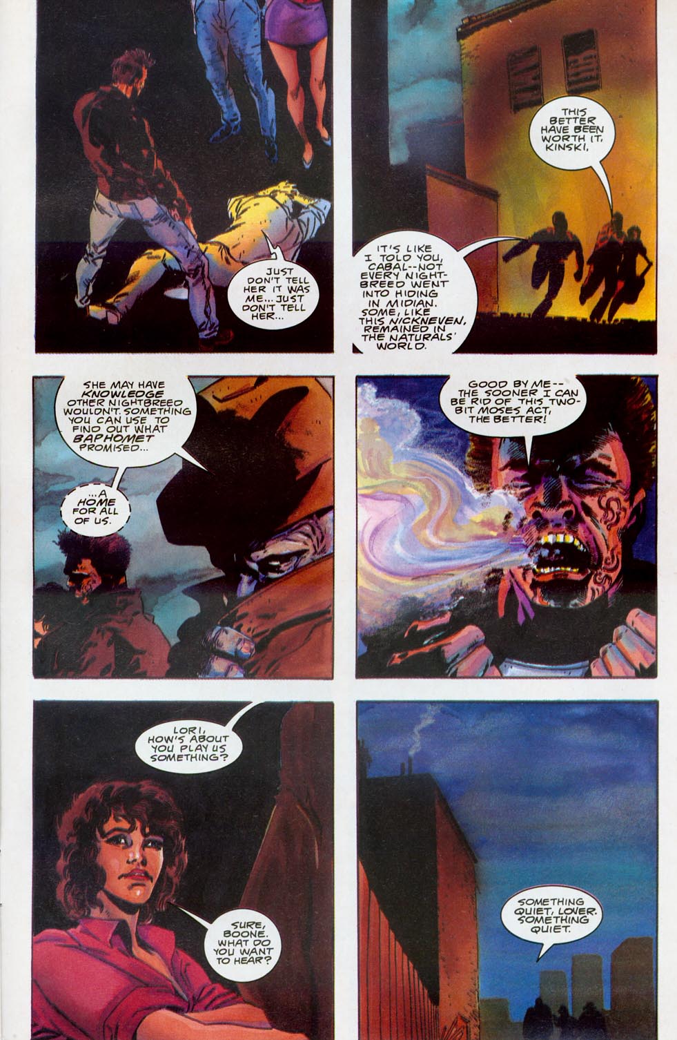 Read online Clive Barker's Night Breed (1990) comic -  Issue #5 - 29