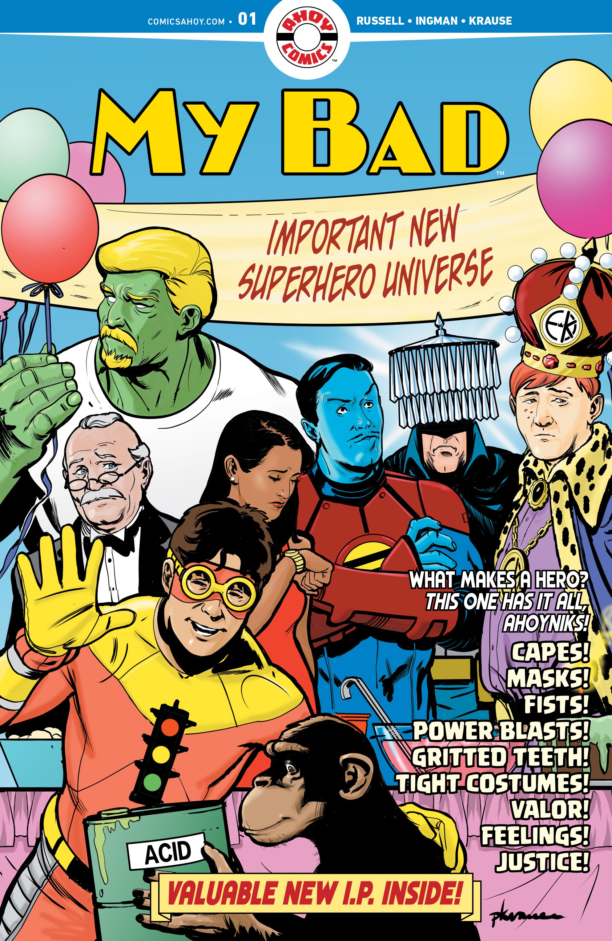 Read online My Bad comic -  Issue #1 - 1
