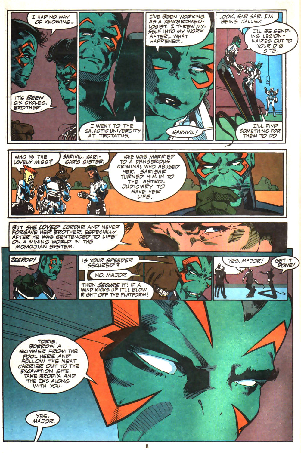 Read online Alien Legion (1987) comic -  Issue #14 - 10