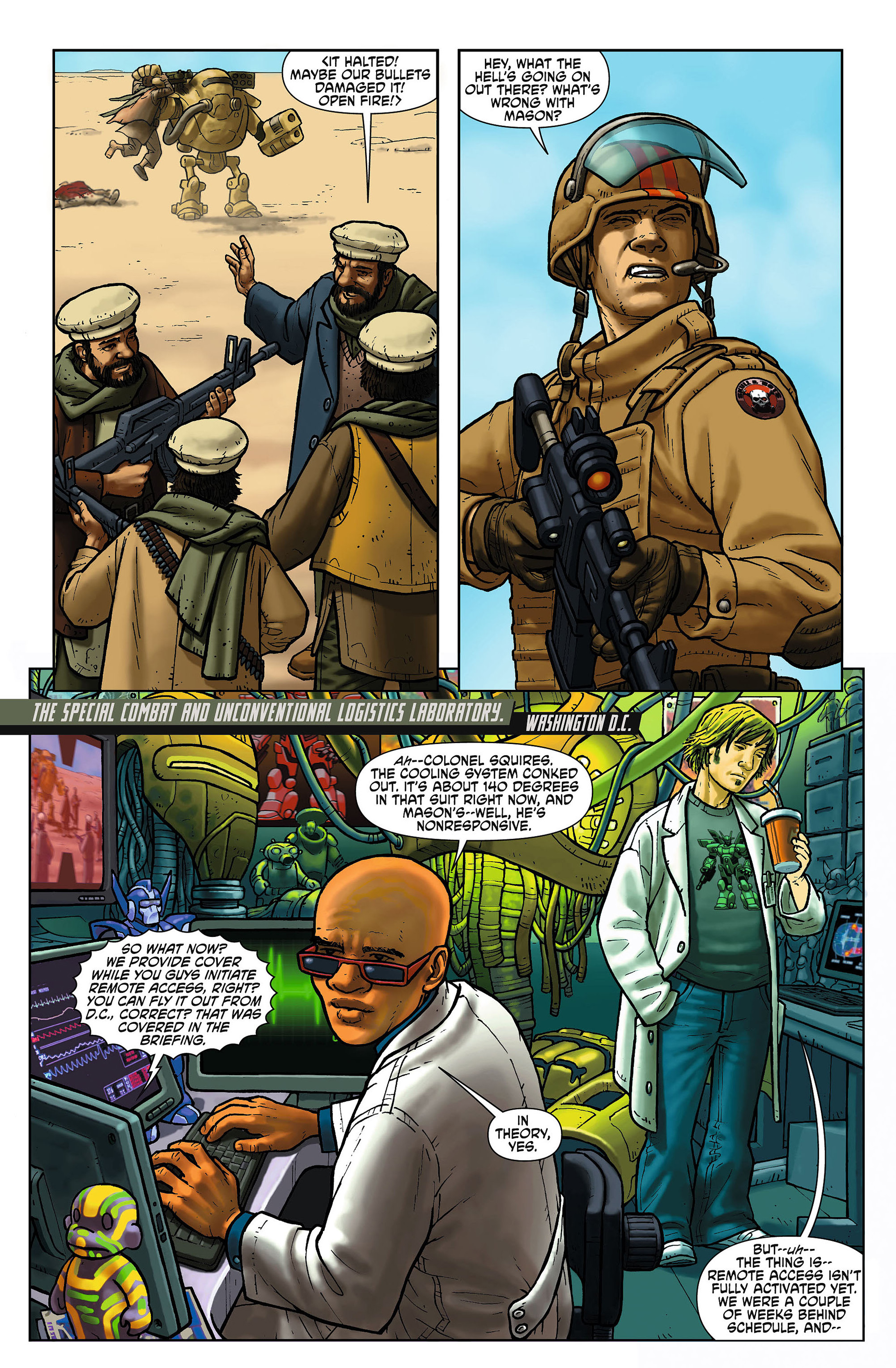 Read online Men of War (2011) comic -  Issue #4 - 24