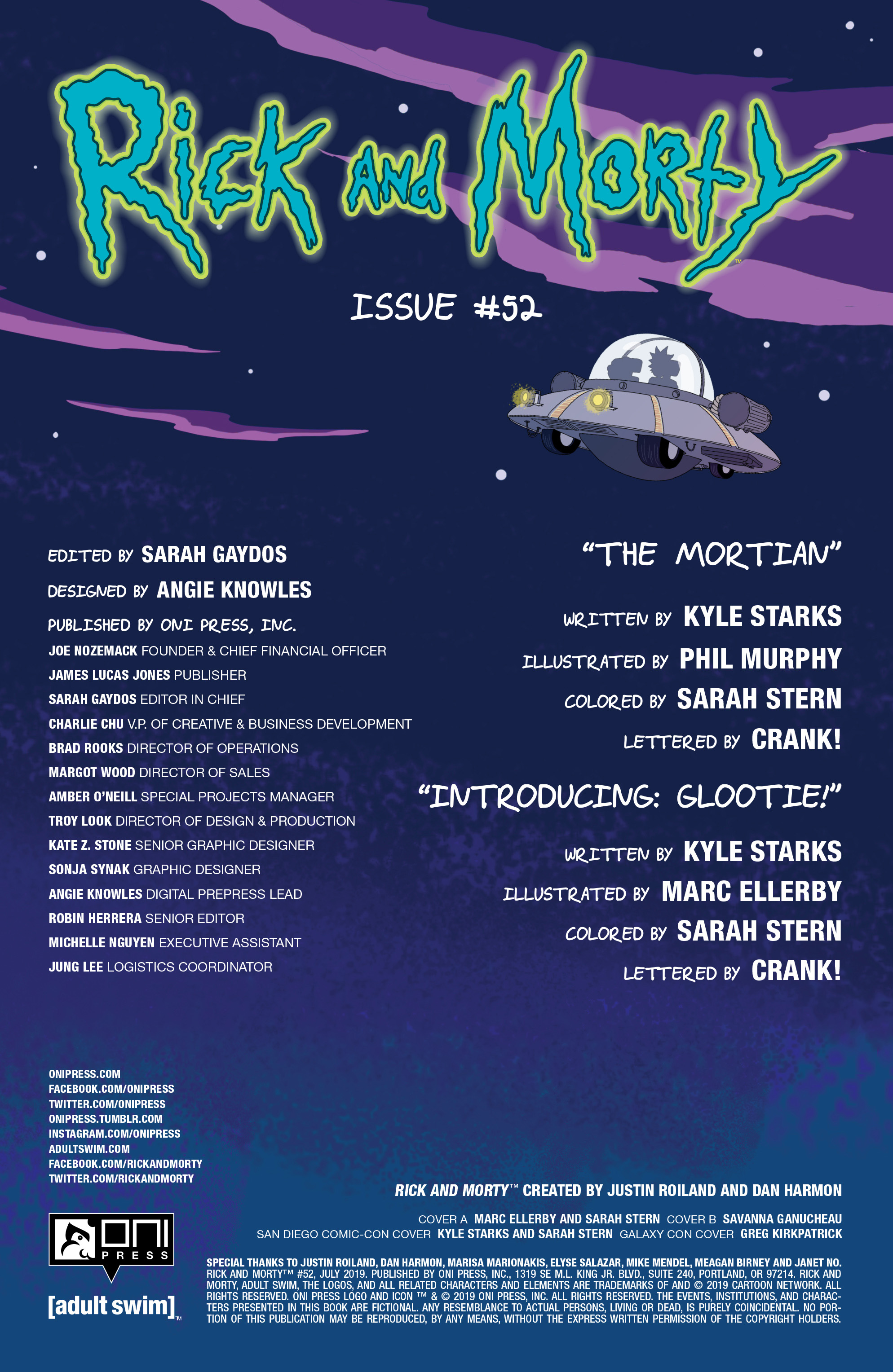 Read online Rick and Morty comic -  Issue #52 - 2