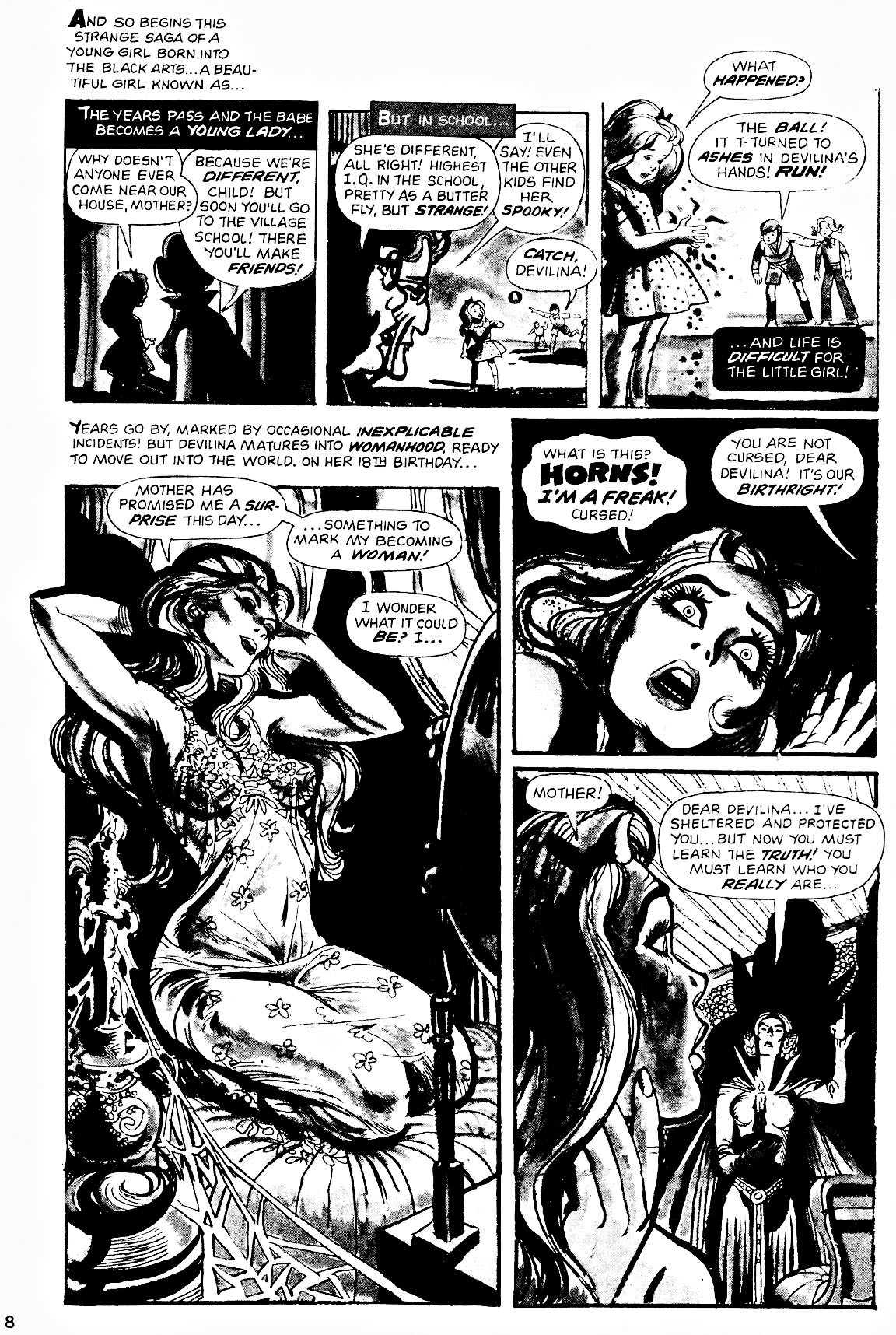 Read online Devilina comic -  Issue #1 - 7