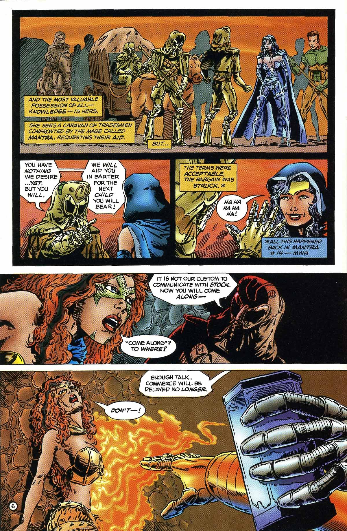Read online Lord Pumpkin/Necromantra comic -  Issue #3 - 8