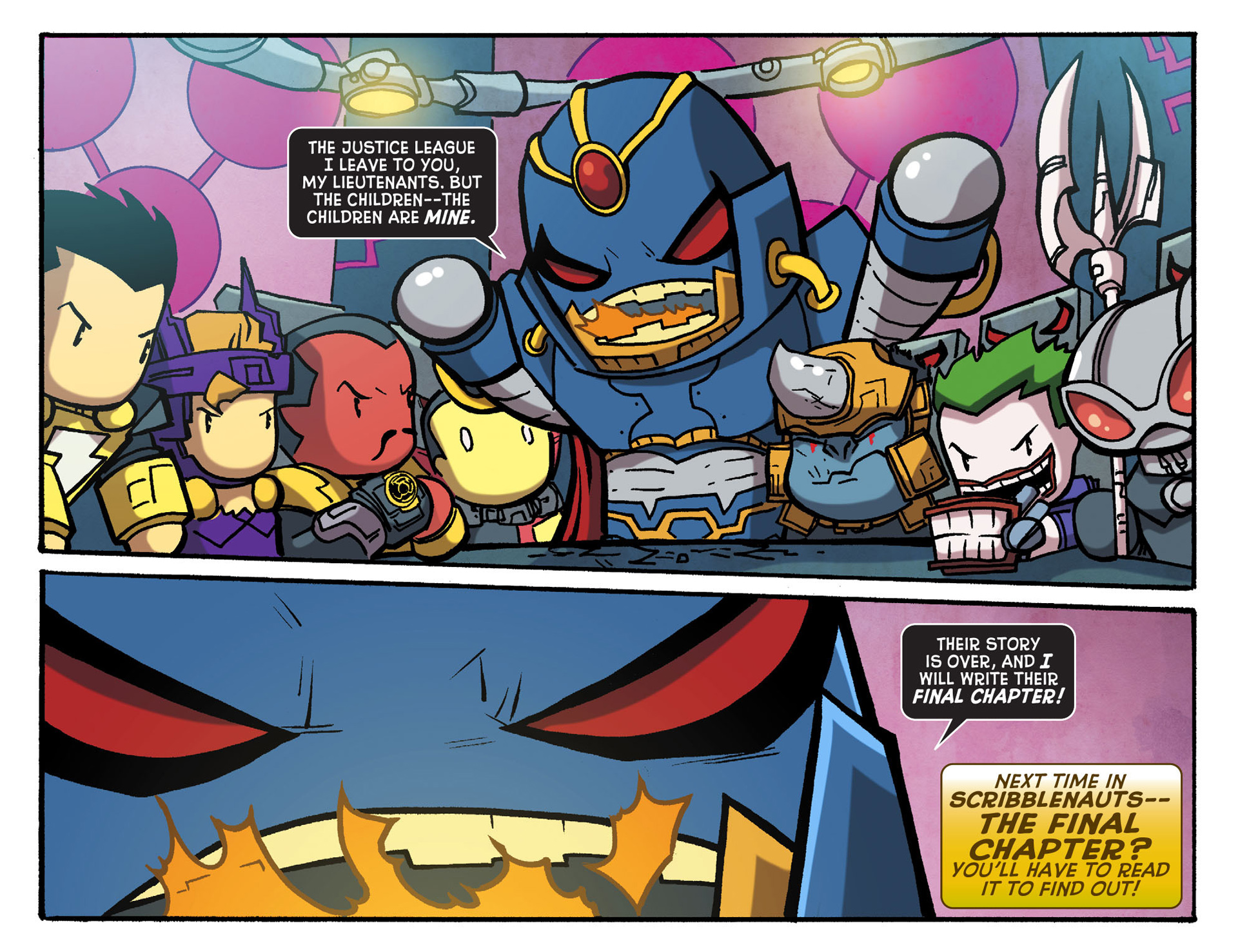 Read online Scribblenauts Unmasked: A Crisis of Imagination comic -  Issue #13 - 22