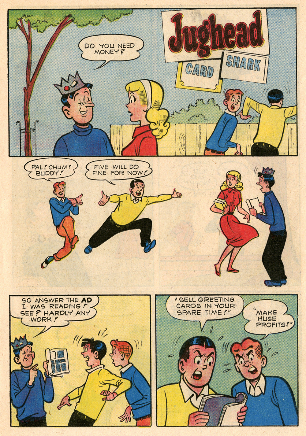 Read online Archie's Pal Jughead comic -  Issue #83 - 13