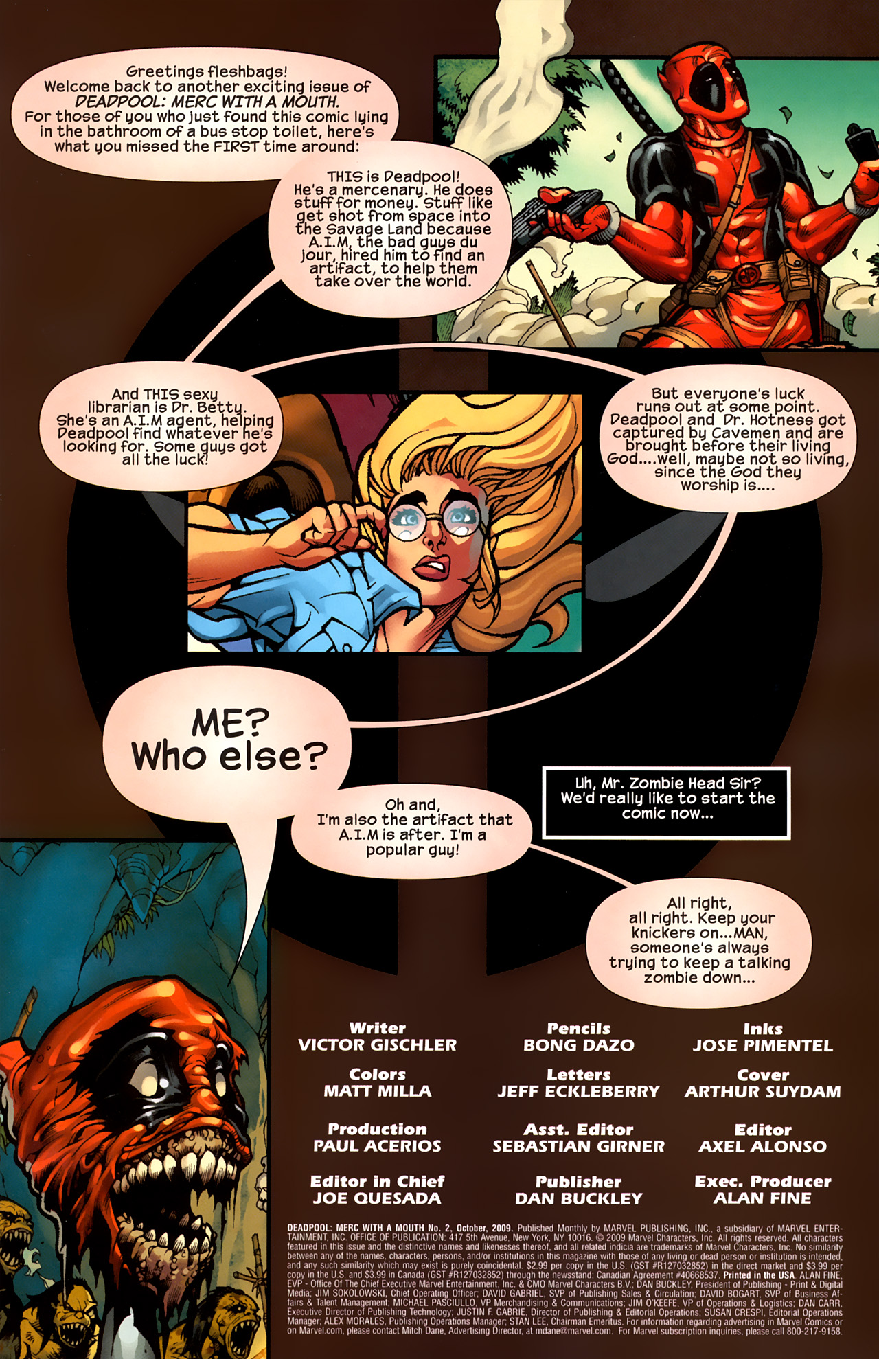 Read online Deadpool: Merc With a Mouth comic -  Issue #2 - 3