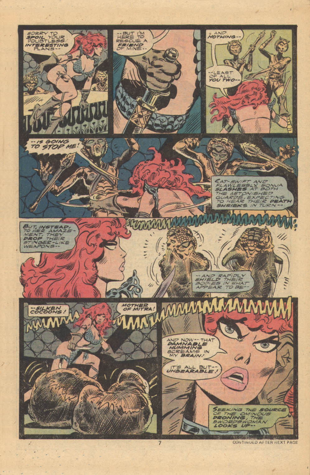 Read online Red Sonja (1977) comic -  Issue #6 - 6