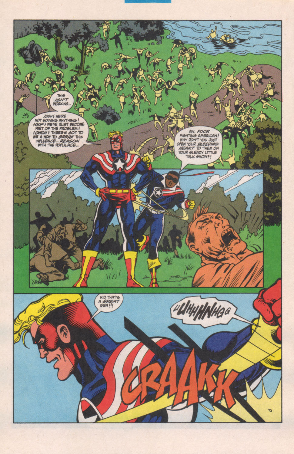 Read online Fighting American (1994) comic -  Issue #3 - 16