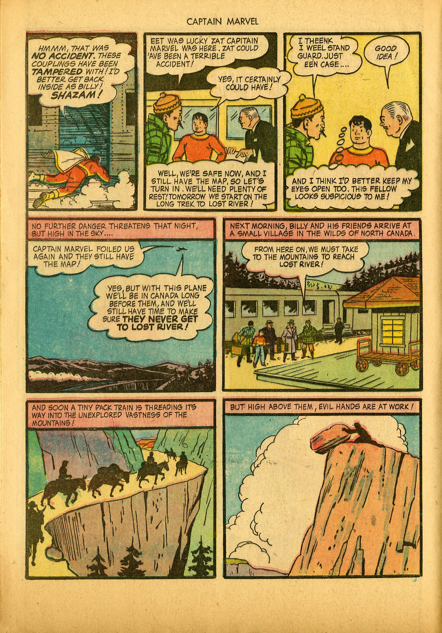 Read online Captain Marvel Adventures comic -  Issue #36 - 20