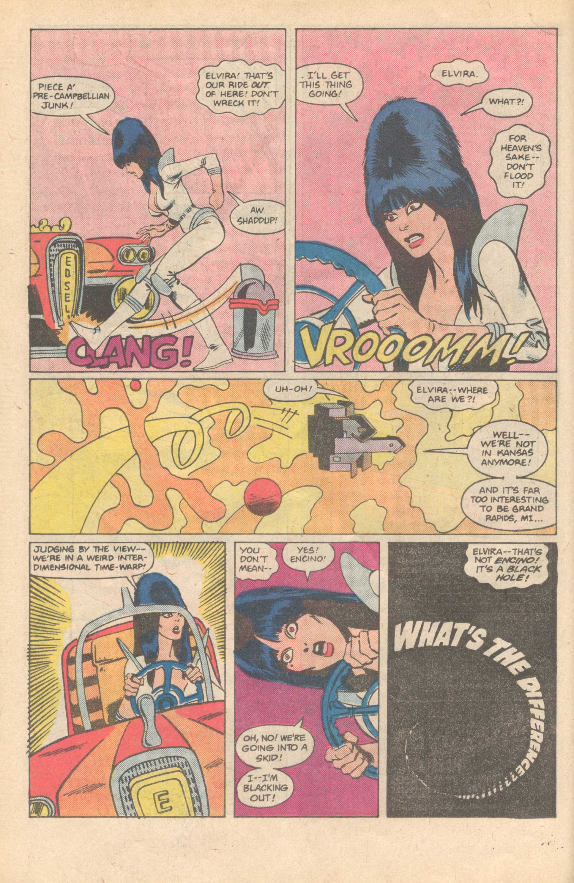 Read online Elvira's House of Mystery comic -  Issue #7 - 13