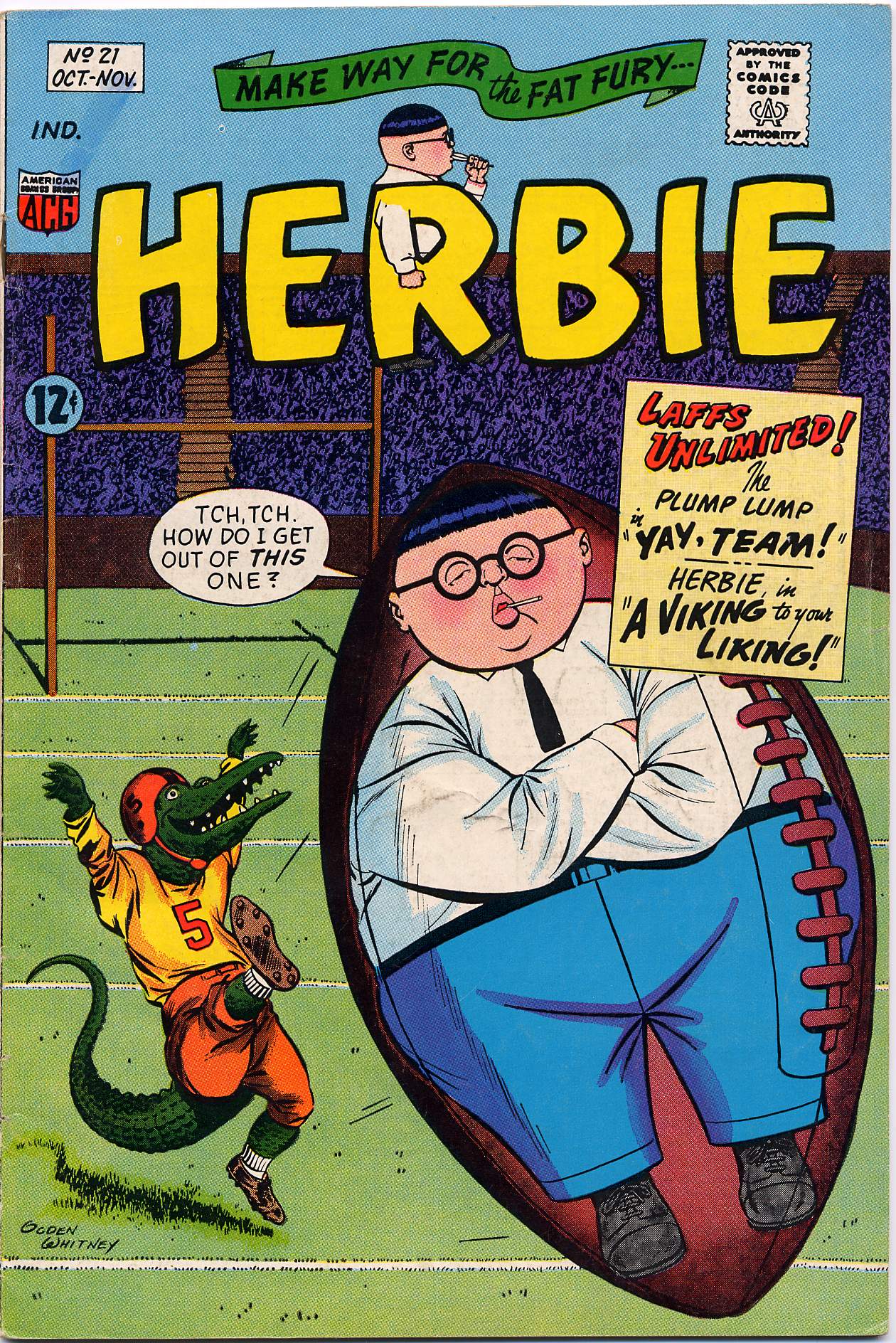 Read online Herbie comic -  Issue #21 - 1