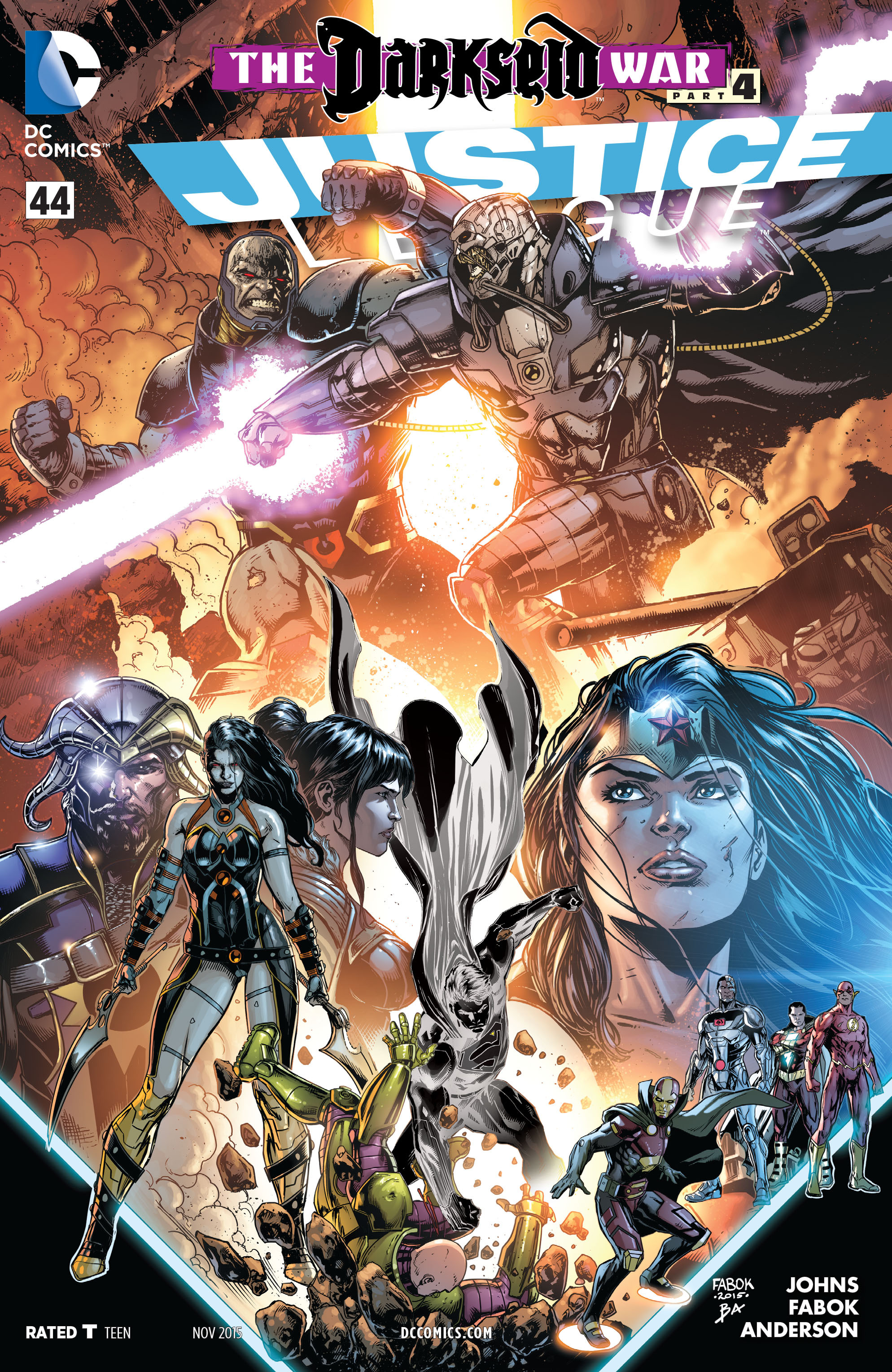 Read online Justice League (2011) comic -  Issue #44 - 1